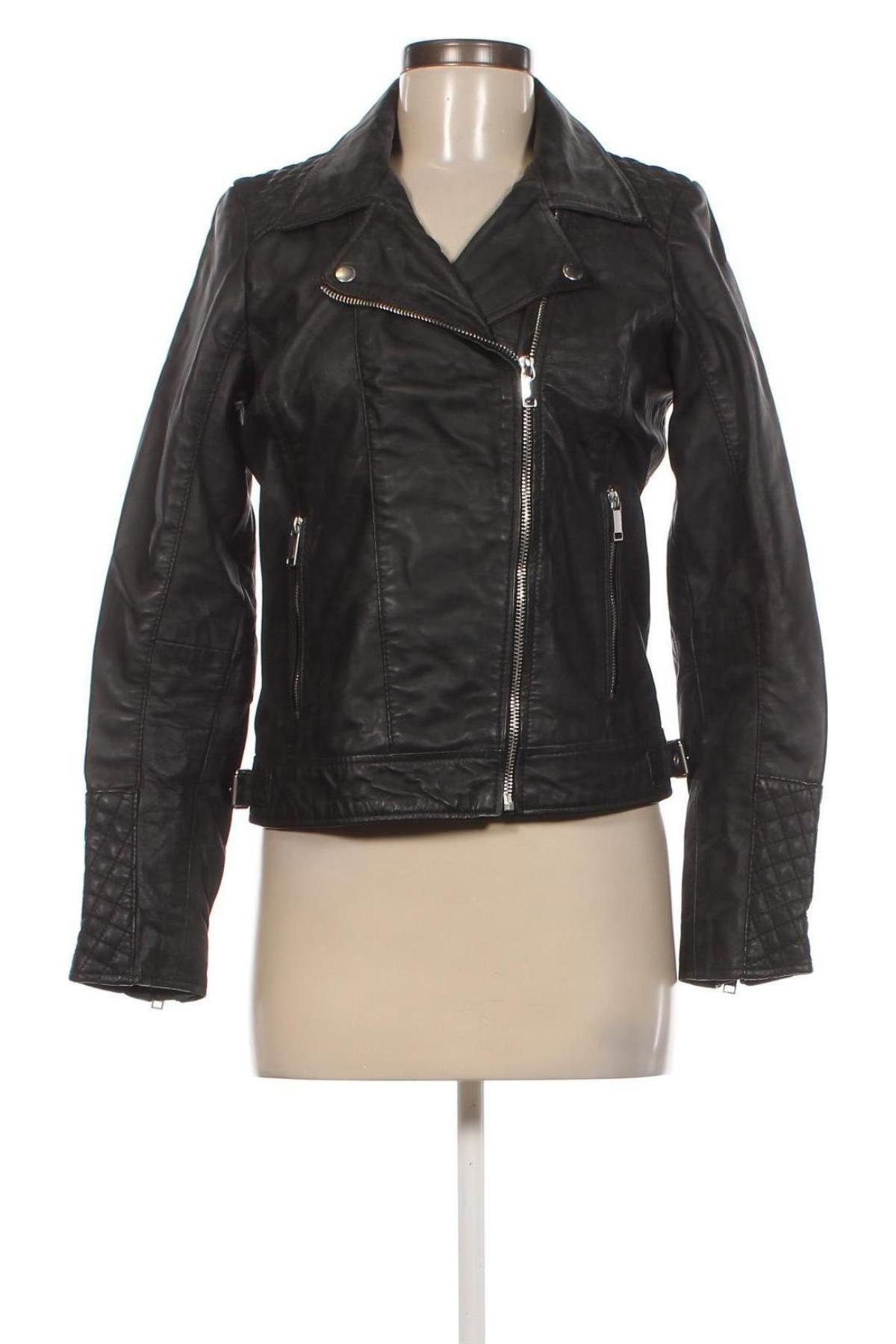 Dámska kožená bunda  Chyston, Veľkosť S, Farba Čierna, Cena  132,99 €