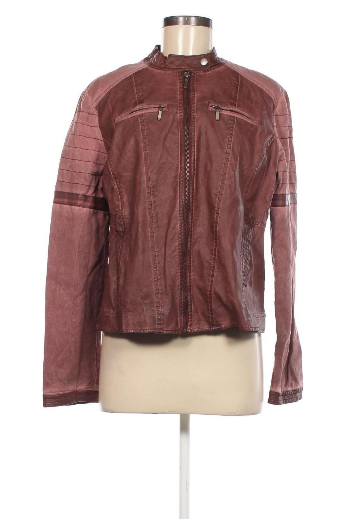 Dámská kožená bunda  Designer S, Velikost XL, Barva Červená, Cena  547,00 Kč