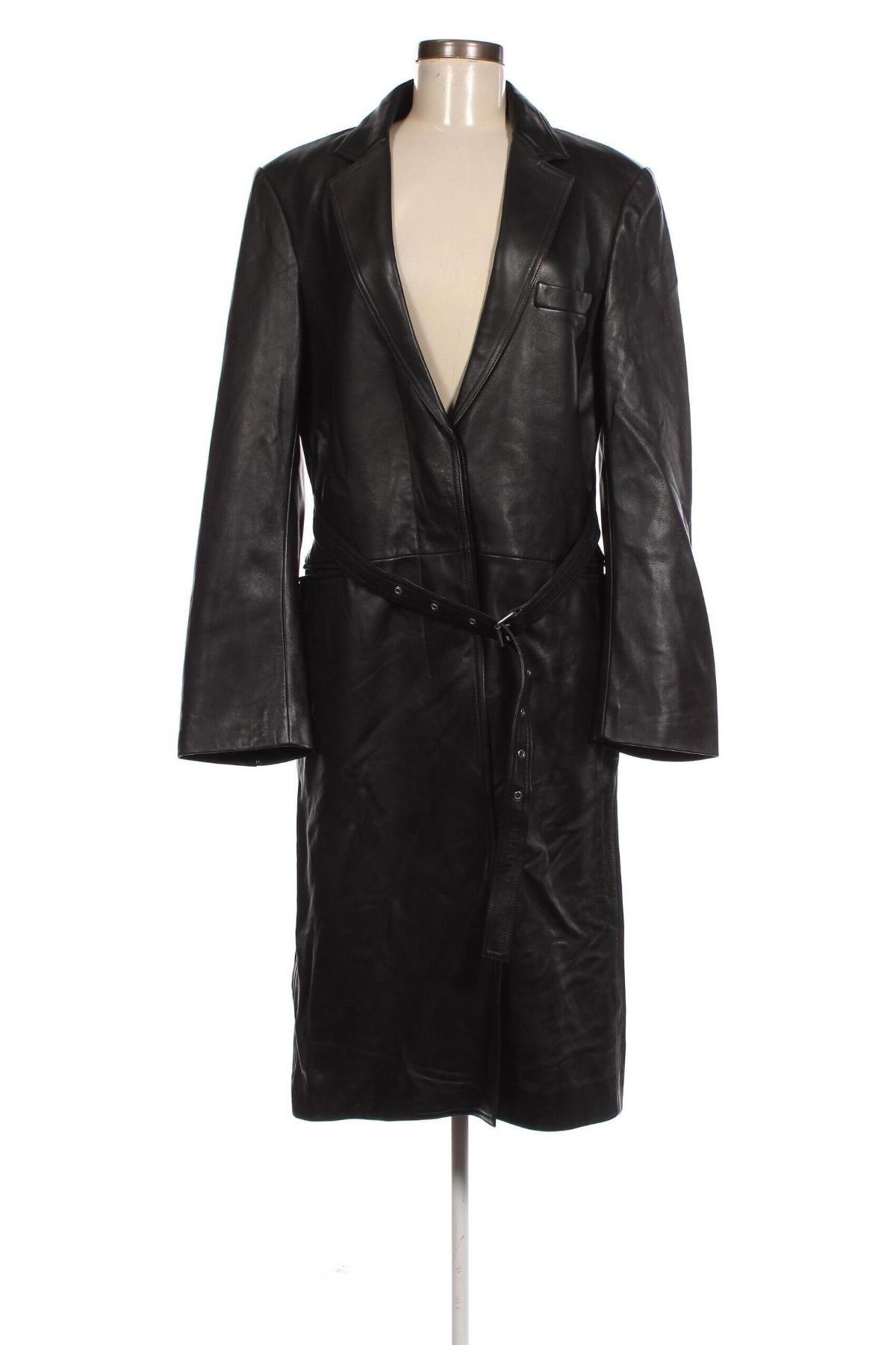 Γυναικείο δερμάτινο μπουφάν Helmut Lang, Μέγεθος S, Χρώμα Μαύρο, Τιμή 1.190,44 €