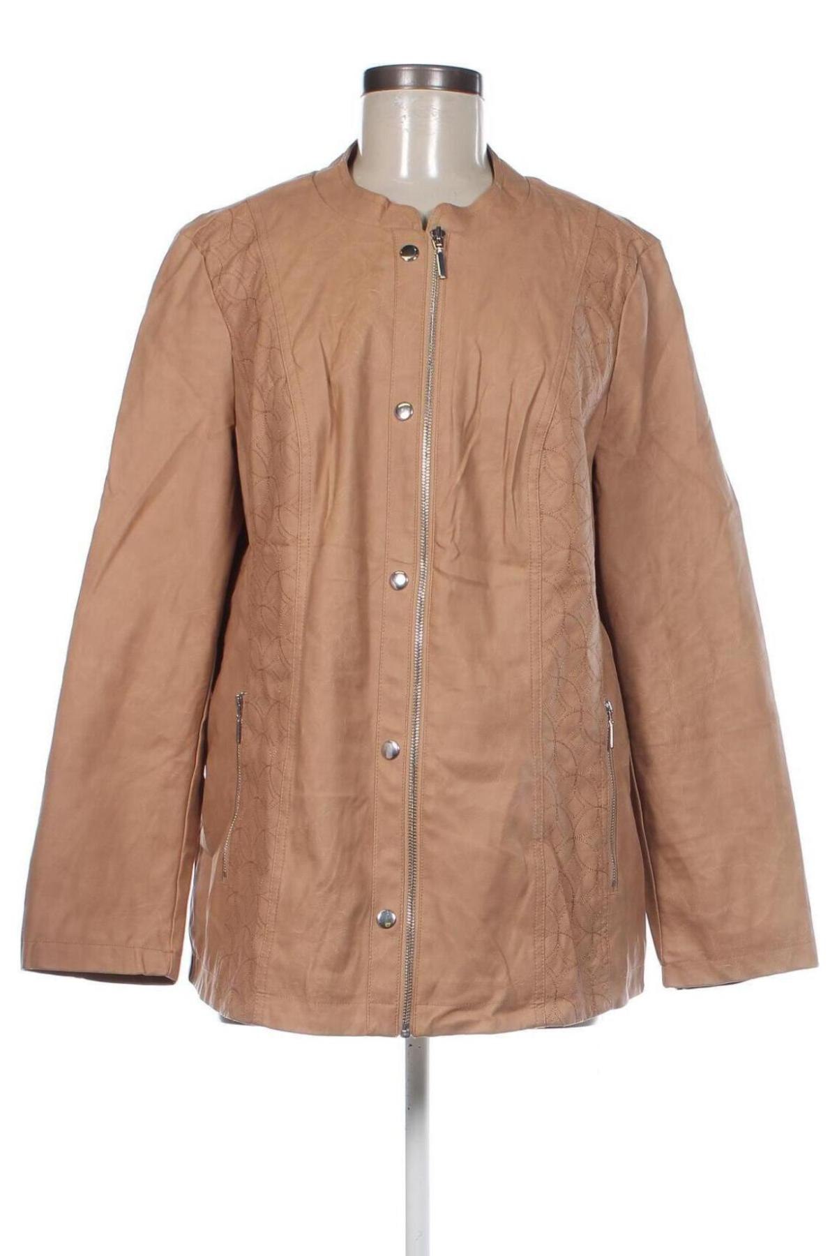 Dámská kožená bunda  Paola, Velikost XL, Barva Béžová, Cena  508,00 Kč