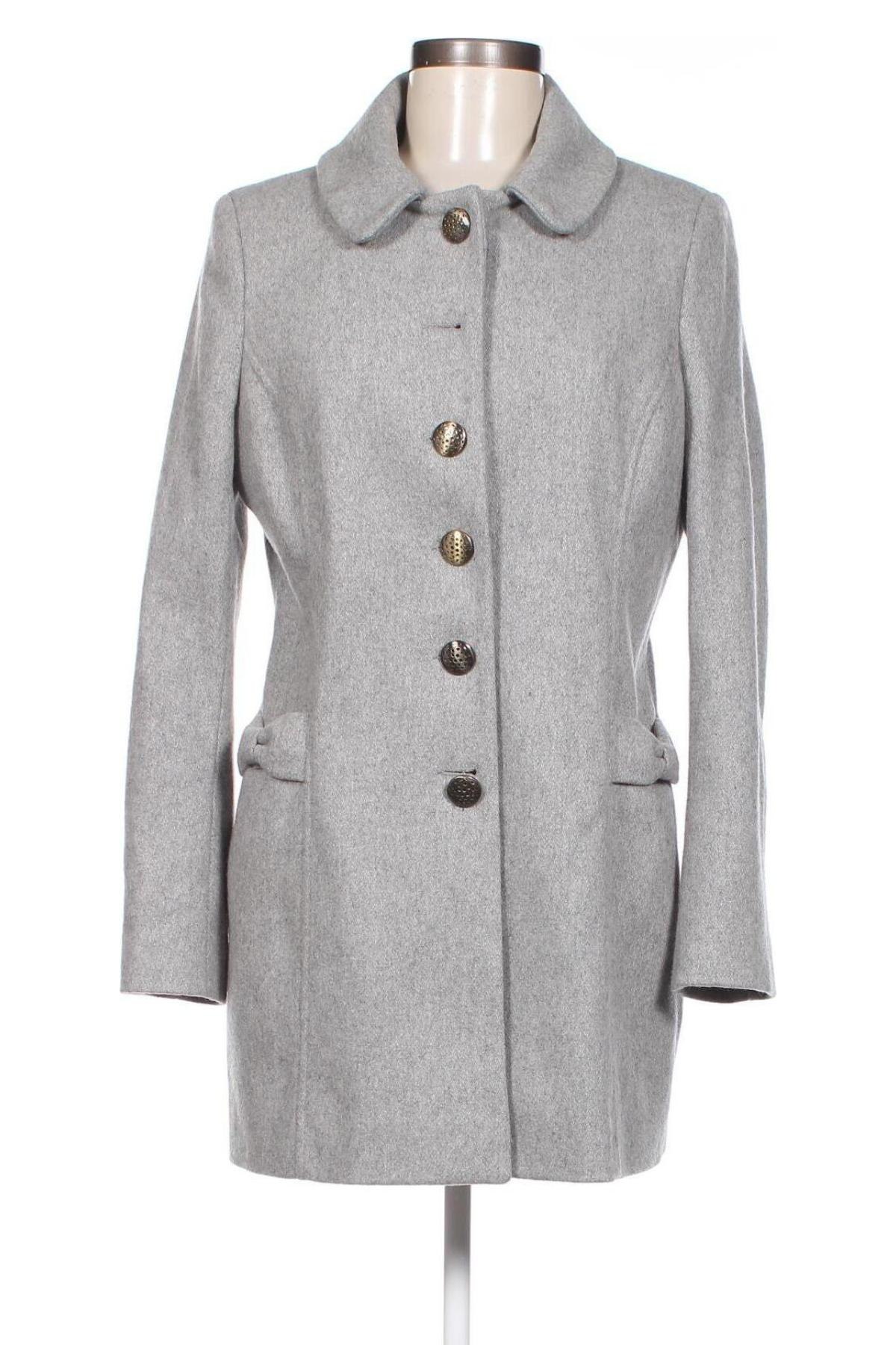 Дамско палто, Размер M, Цвят Сив, Цена 80,27 лв.
