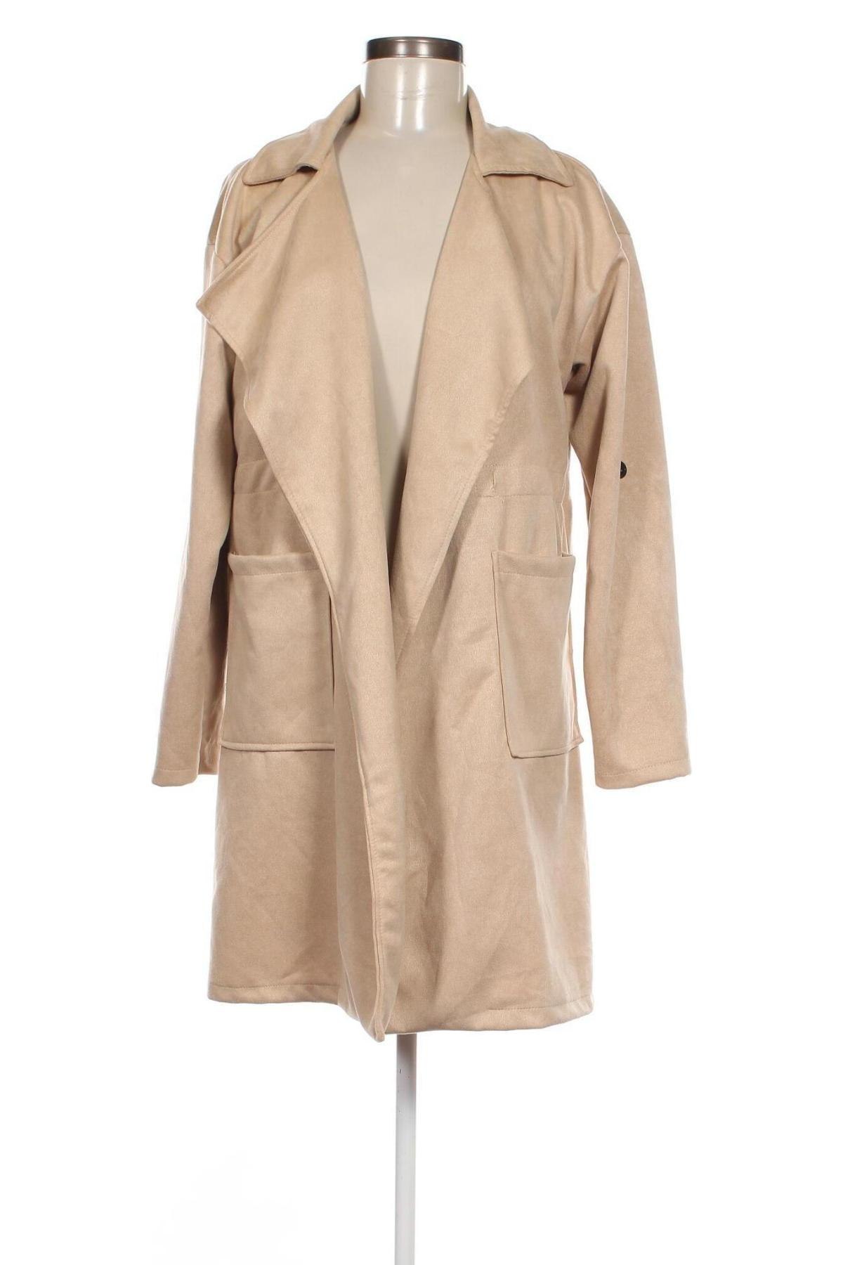 Dámsky kabát , Veľkosť M, Farba Béžová, Cena  16,33 €