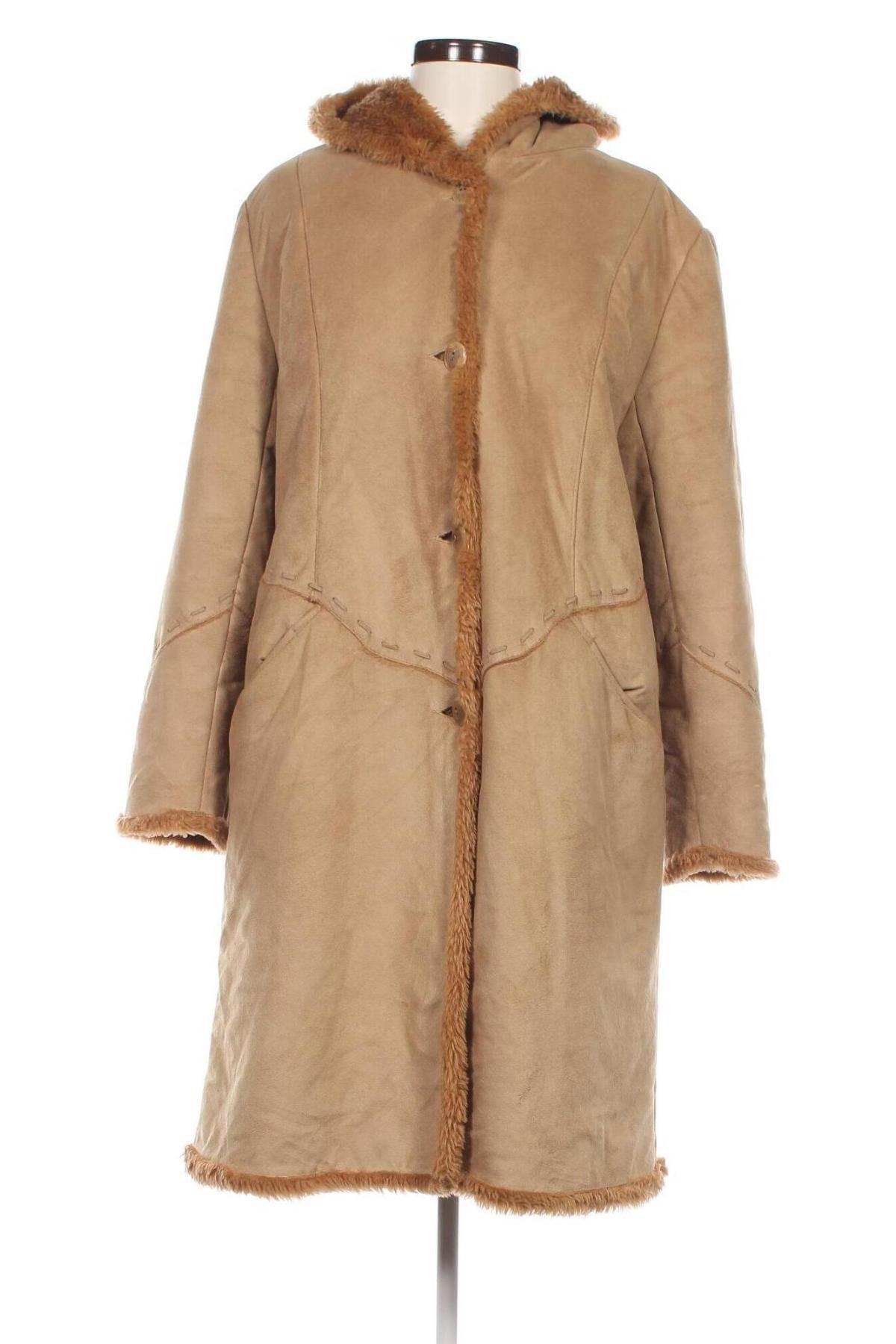 Palton de femei, Mărime M, Culoare Bej, Preț 204,74 Lei