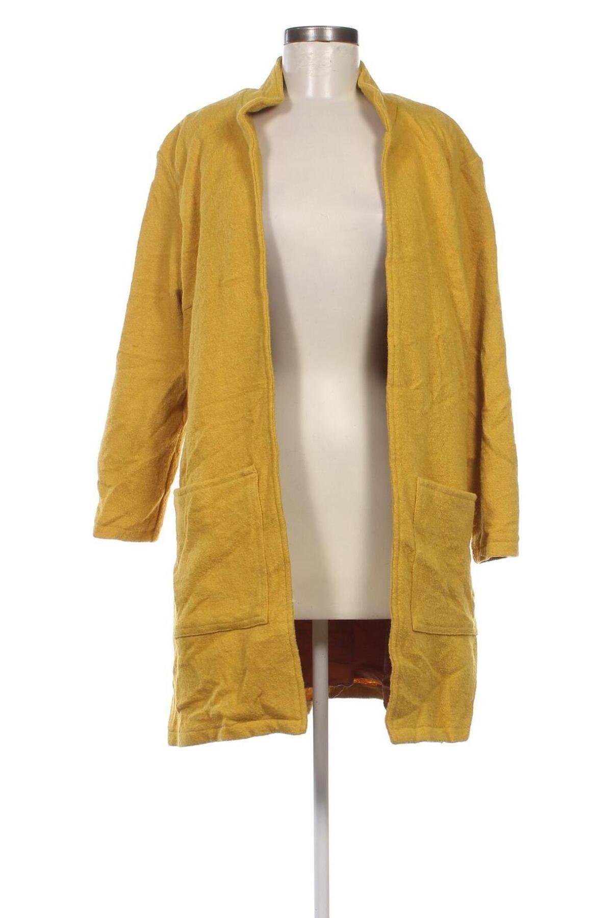 Γυναικείο παλτό, Μέγεθος M, Χρώμα Κίτρινο, Τιμή 39,05 €