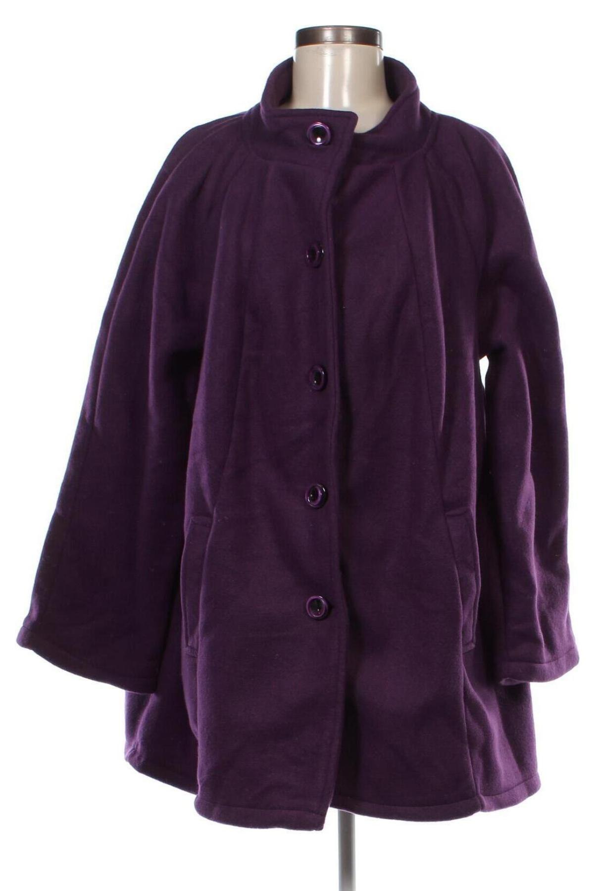 Γυναικείο παλτό, Μέγεθος XXL, Χρώμα Βιολετί, Τιμή 39,71 €