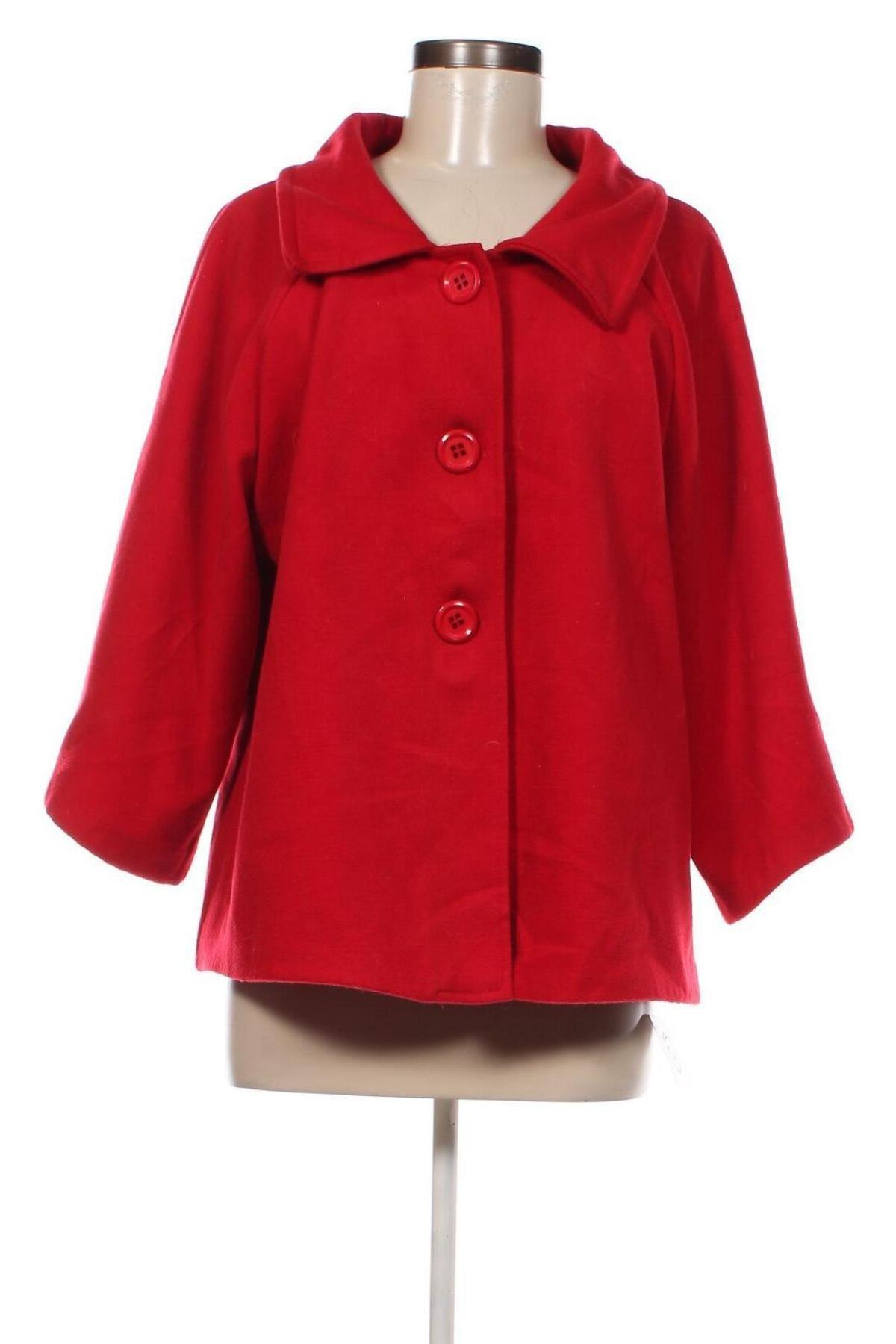 Női kabát, Méret 3XL, Szín Piros, Ár 8 119 Ft