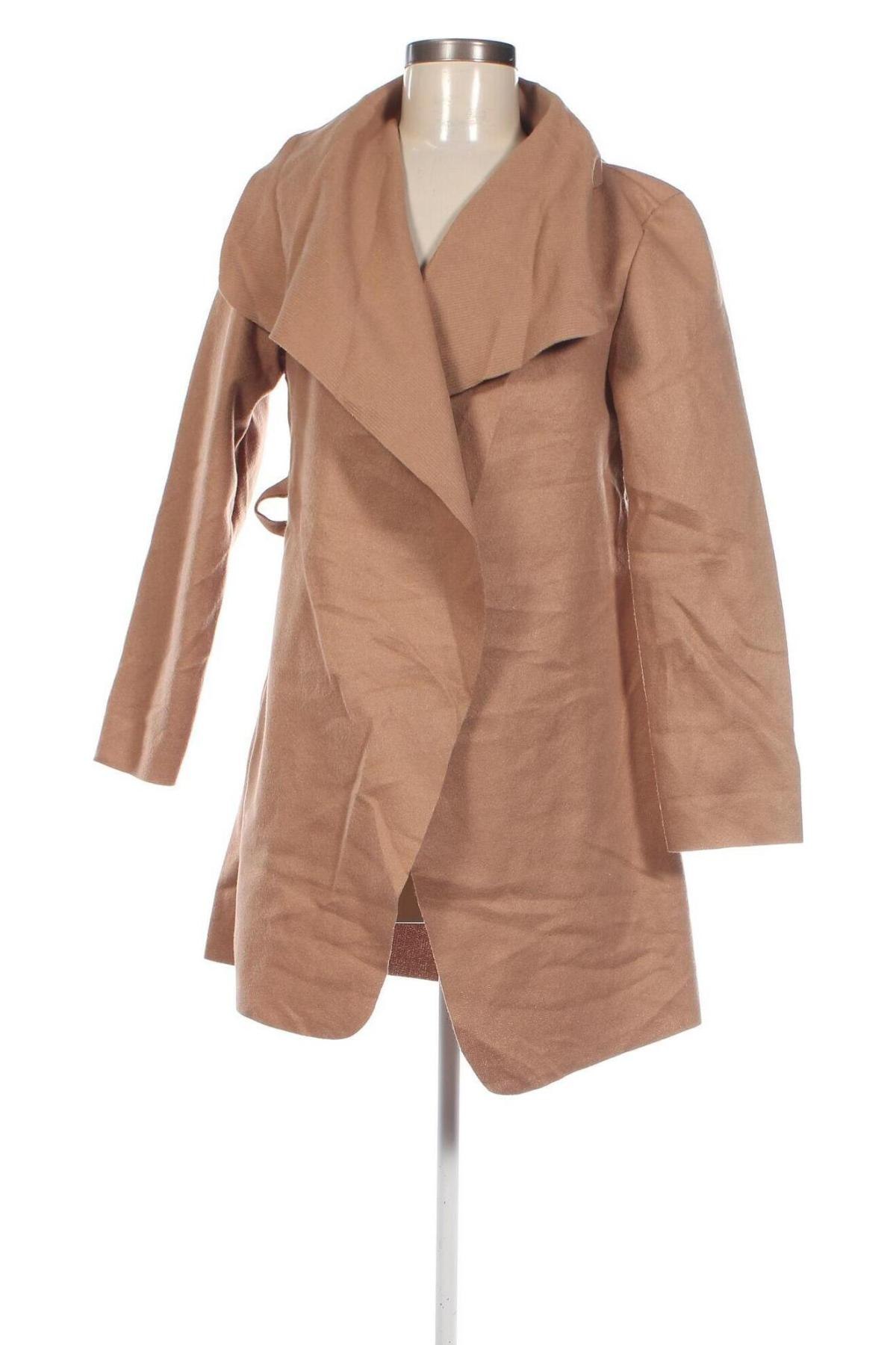 Дамско палто, Размер S, Цвят Бежов, Цена 58,85 лв.
