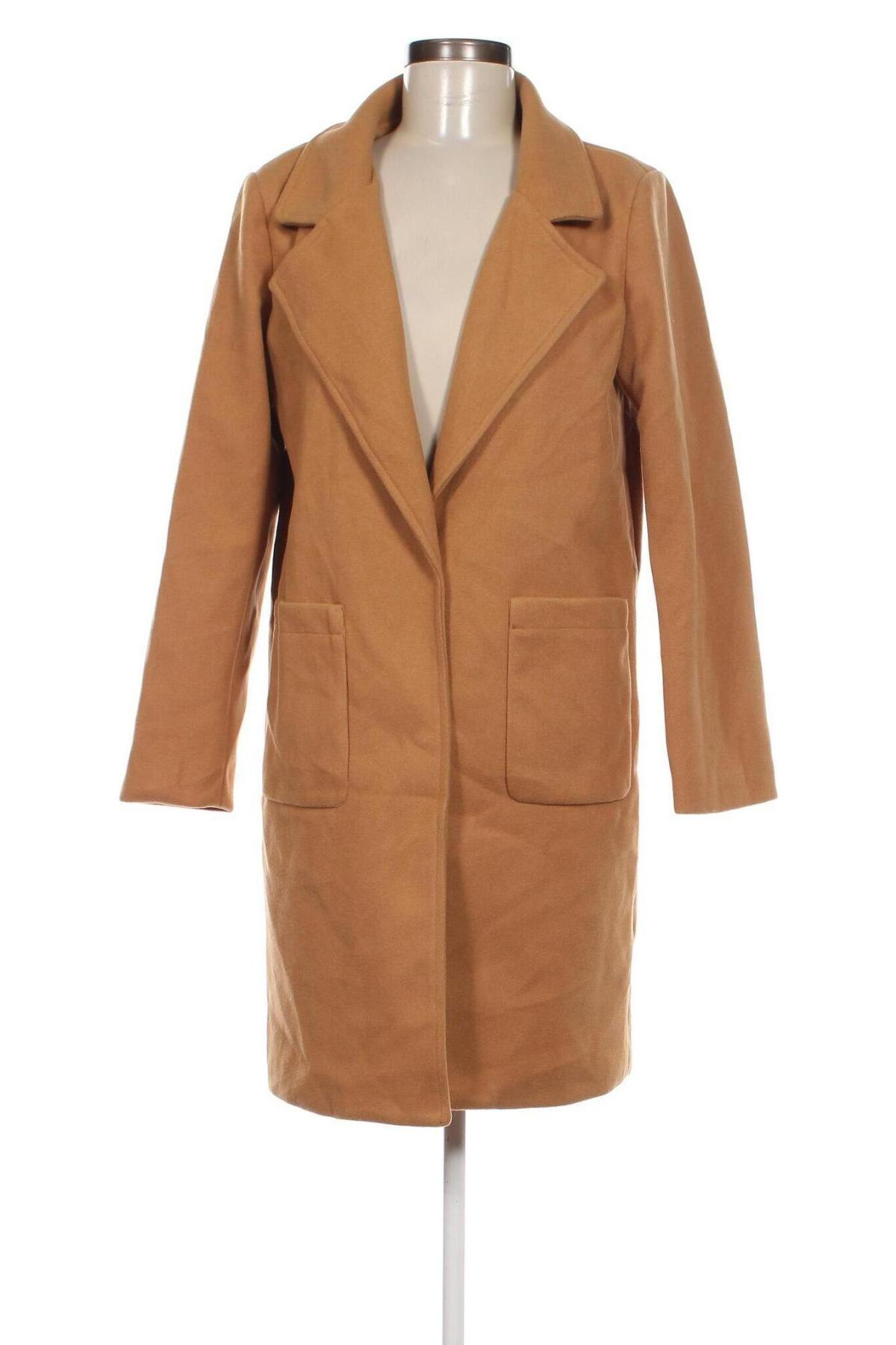 Дамско палто, Размер M, Цвят Бежов, Цена 58,85 лв.