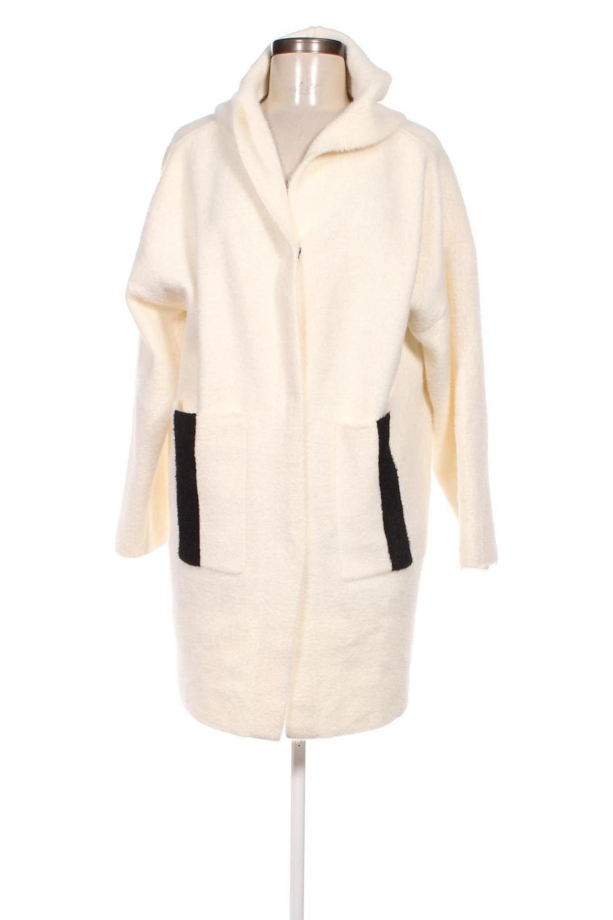 Γυναικείο παλτό, Μέγεθος M, Χρώμα Εκρού, Τιμή 43,02 €