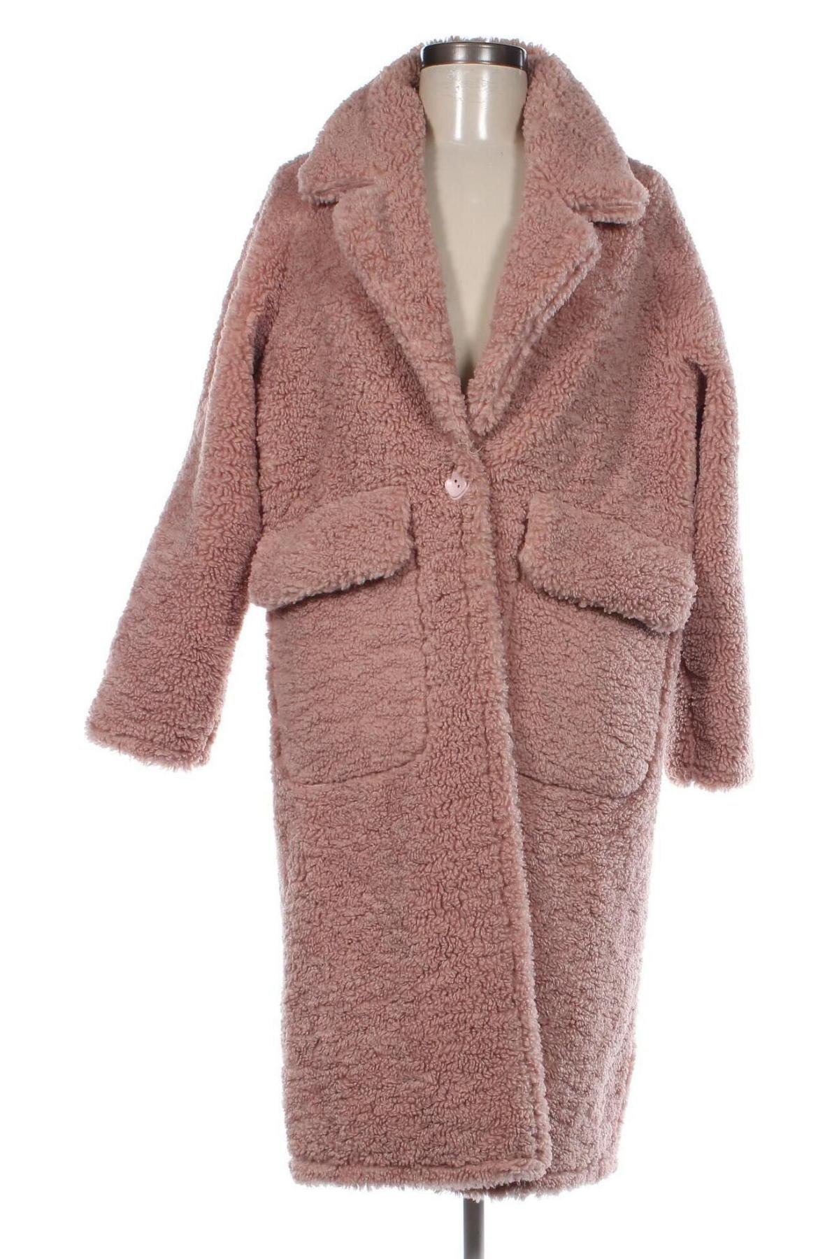 Dámský kabát , Velikost L, Barva Růžová, Cena  1 058,00 Kč