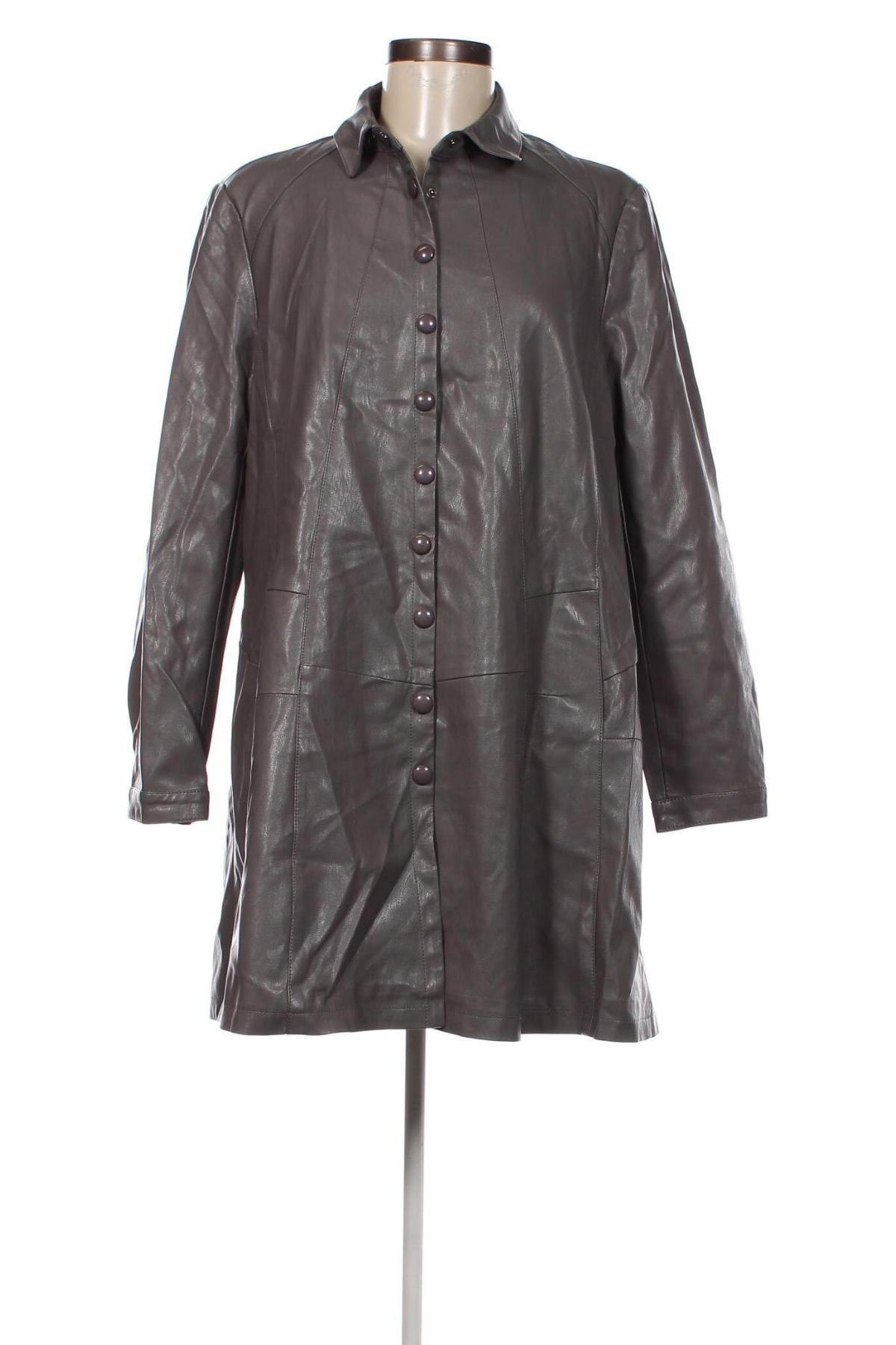 Palton de femei, Mărime L, Culoare Gri, Preț 105,27 Lei