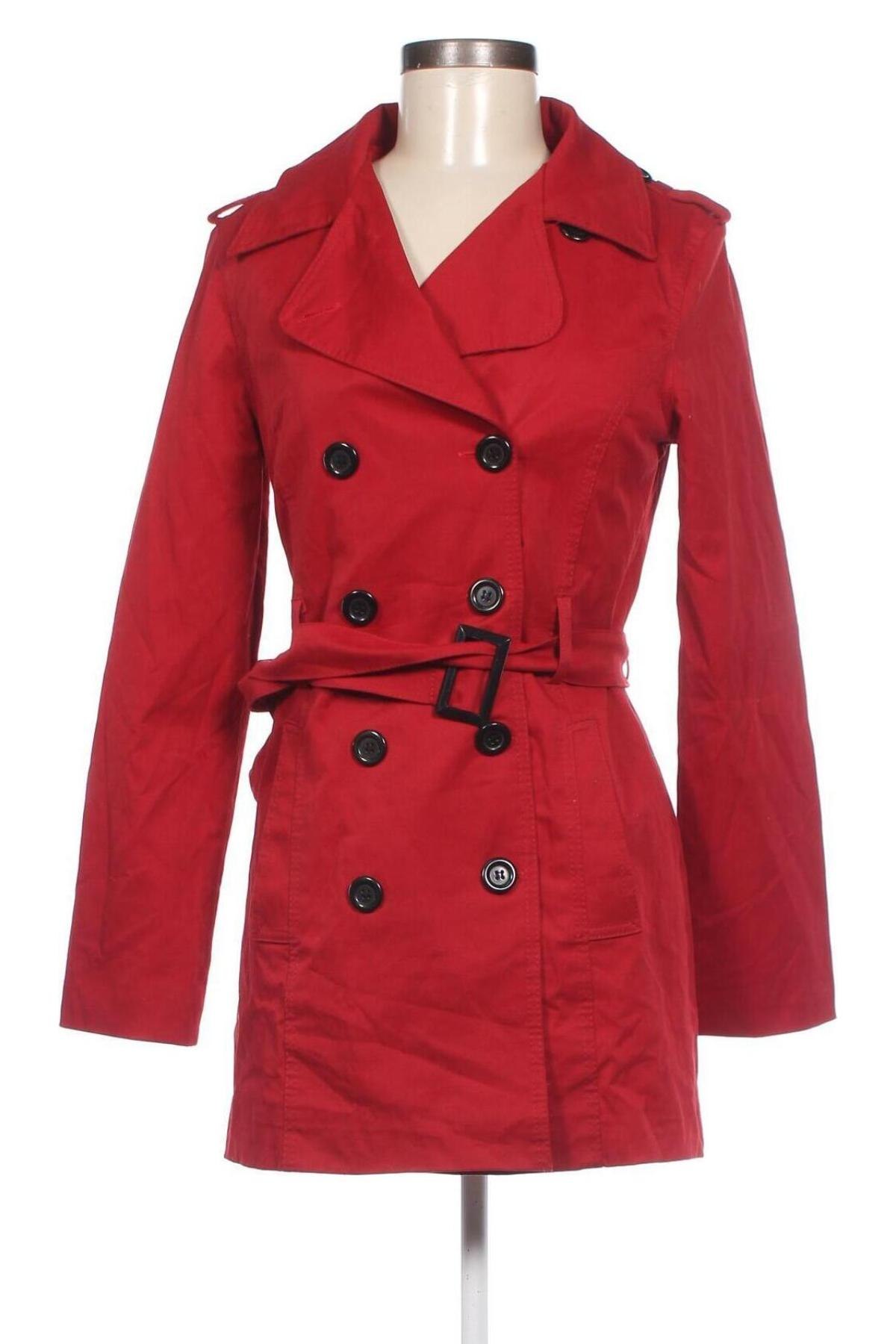 Dámský kabát , Velikost M, Barva Červená, Cena  938,00 Kč
