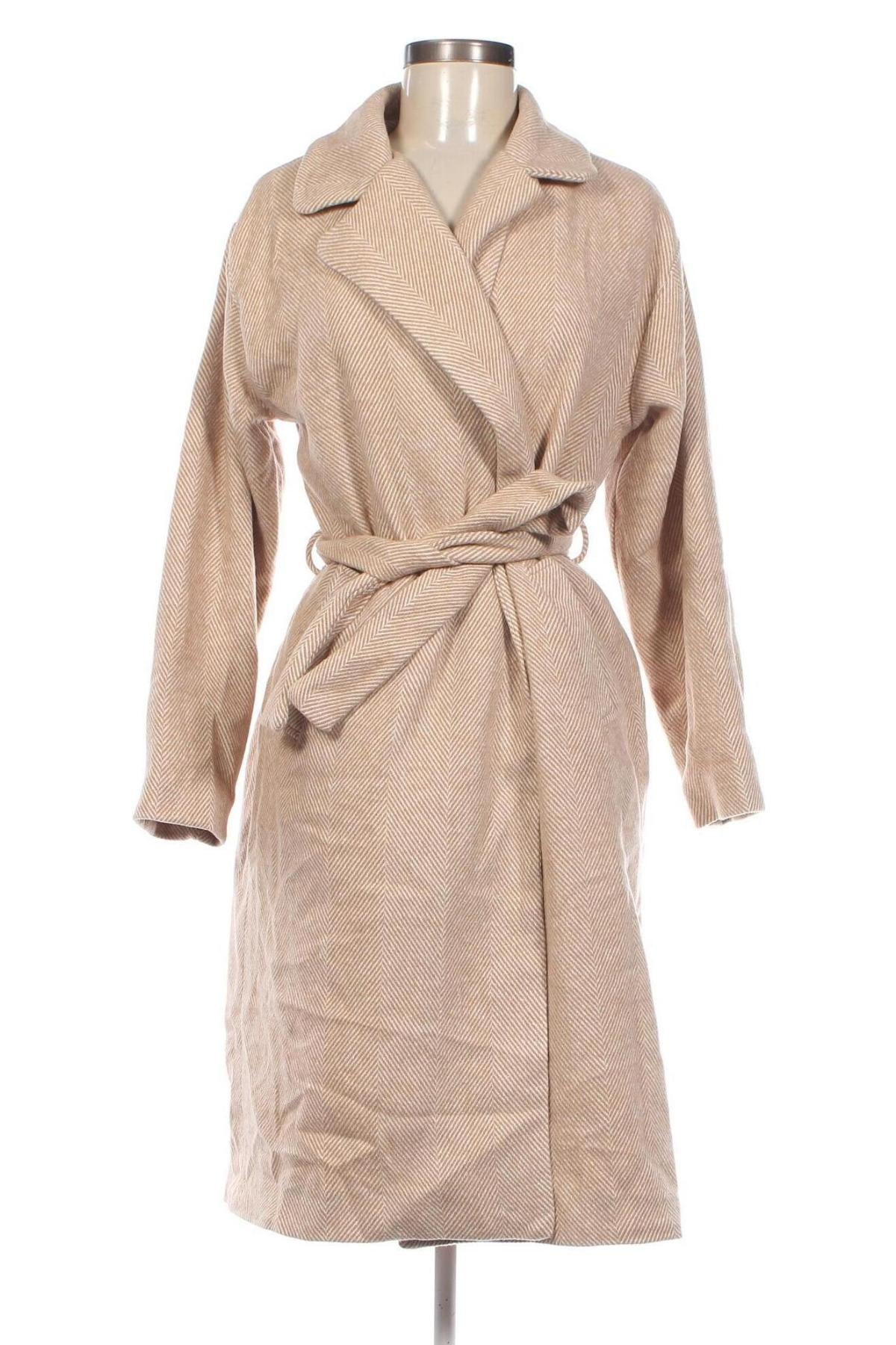 Palton de femei, Mărime M, Culoare Bej, Preț 218,22 Lei