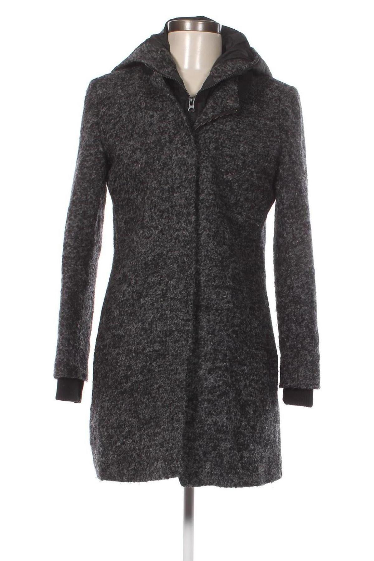 Дамско палто 17 & Co., Размер M, Цвят Сив, Цена 69,55 лв.