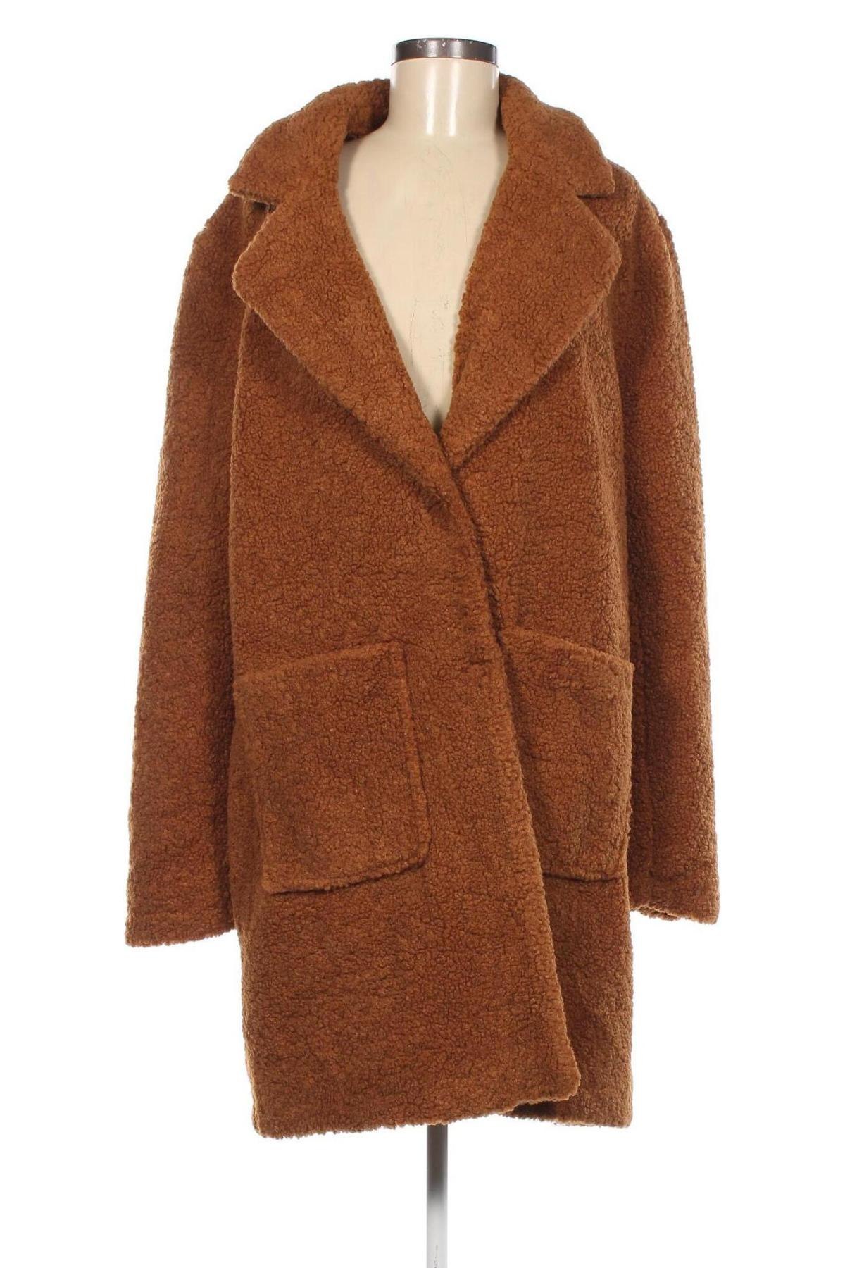 Дамско палто A.N.A., Размер XL, Цвят Кафяв, Цена 69,55 лв.