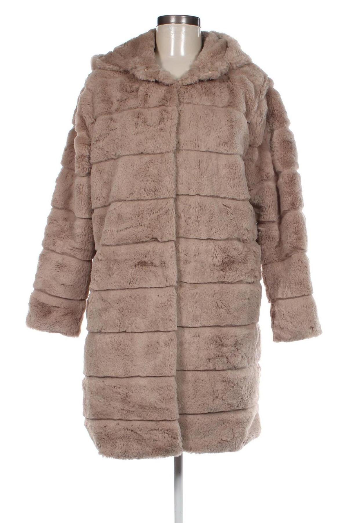 Γυναικείο παλτό Amisu, Μέγεθος M, Χρώμα  Μπέζ, Τιμή 43,02 €