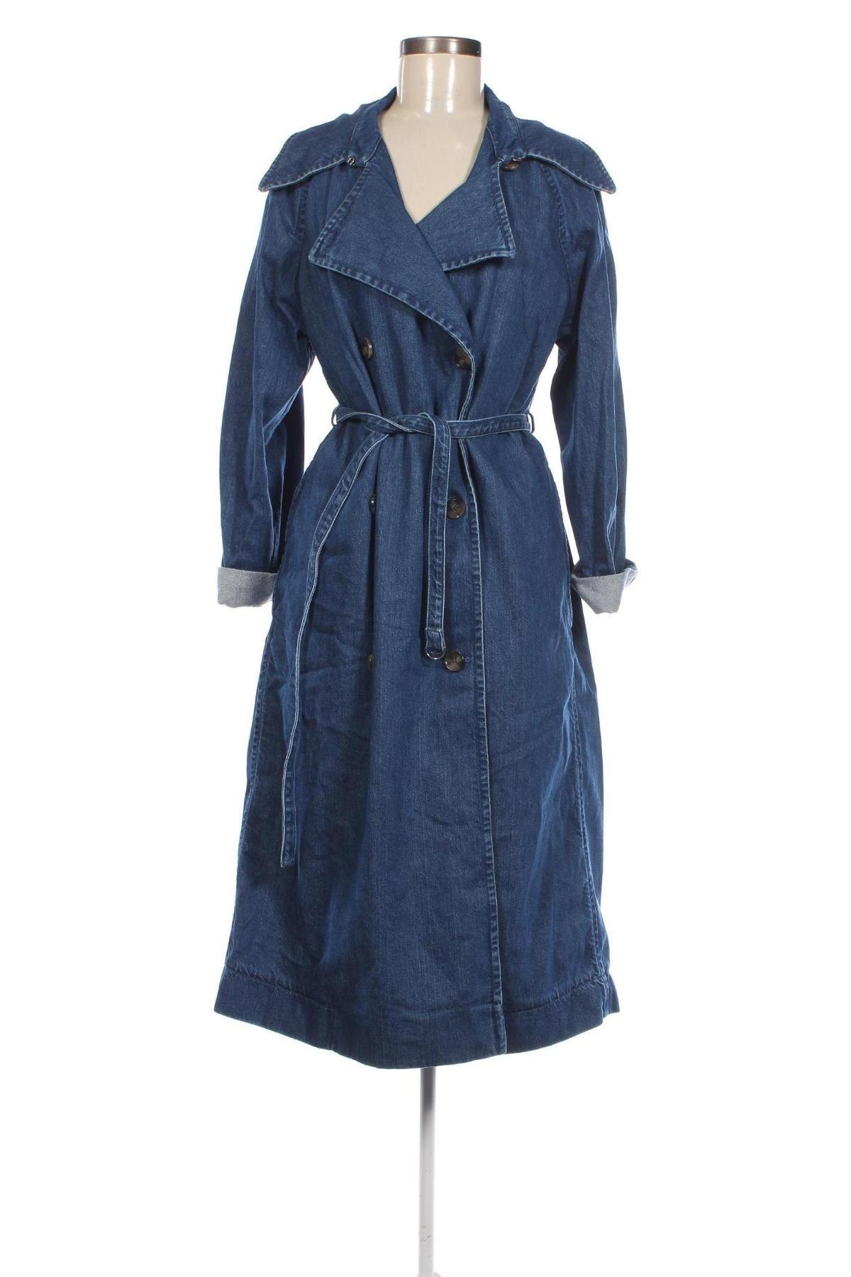 Palton de femei Arket, Mărime S, Culoare Albastru, Preț 276,32 Lei