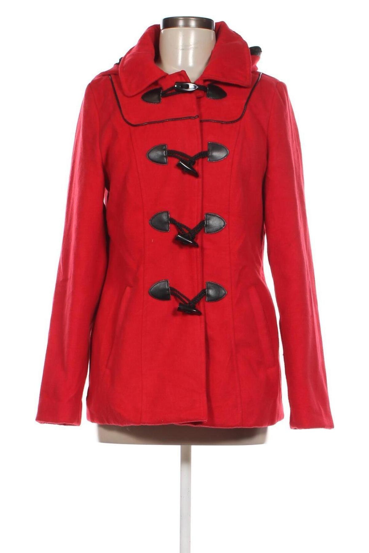 Palton de femei Atmosphere, Mărime M, Culoare Roșu, Preț 228,78 Lei