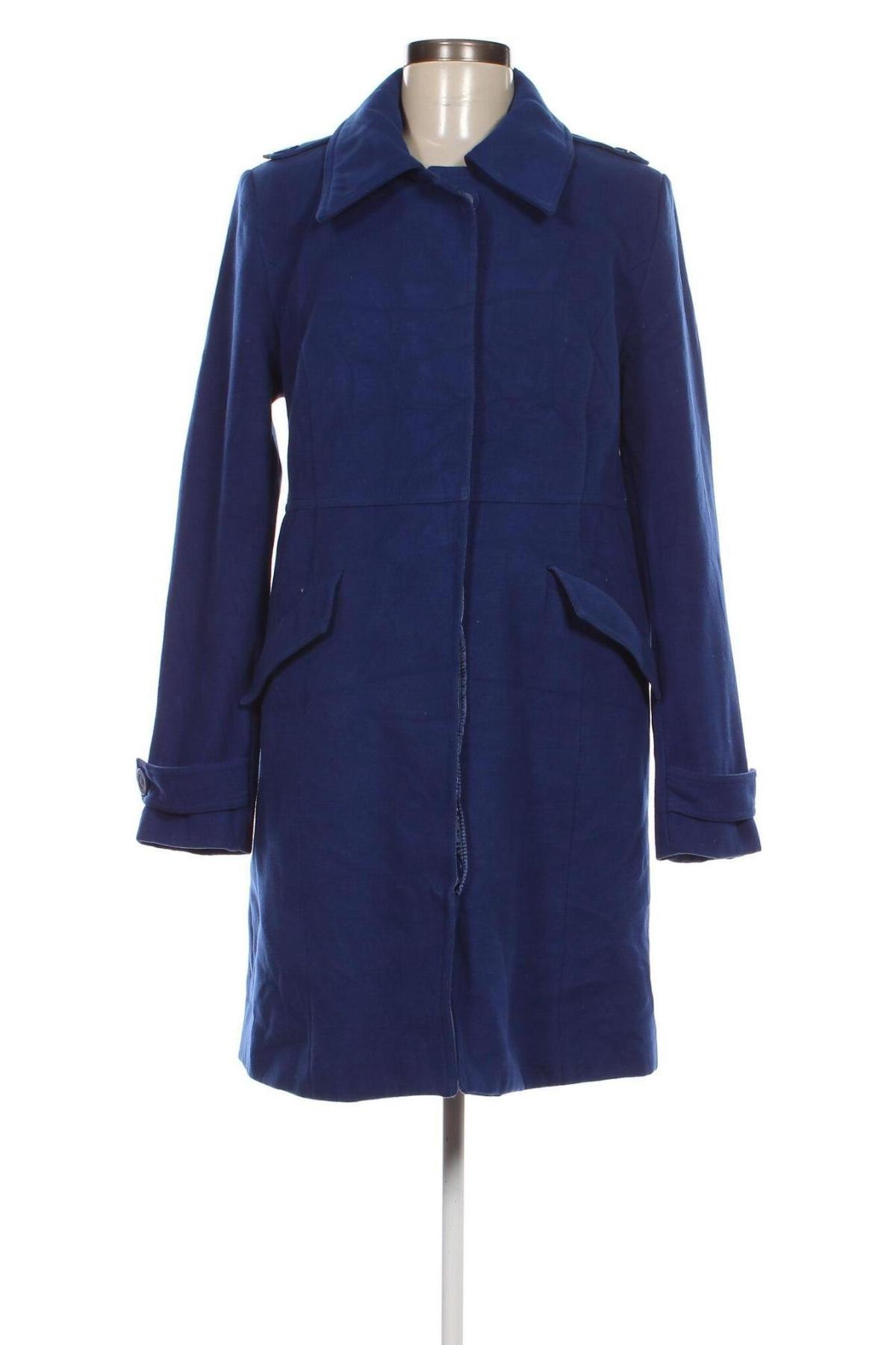 Γυναικείο παλτό Bpc Bonprix Collection, Μέγεθος M, Χρώμα Μπλέ, Τιμή 43,02 €