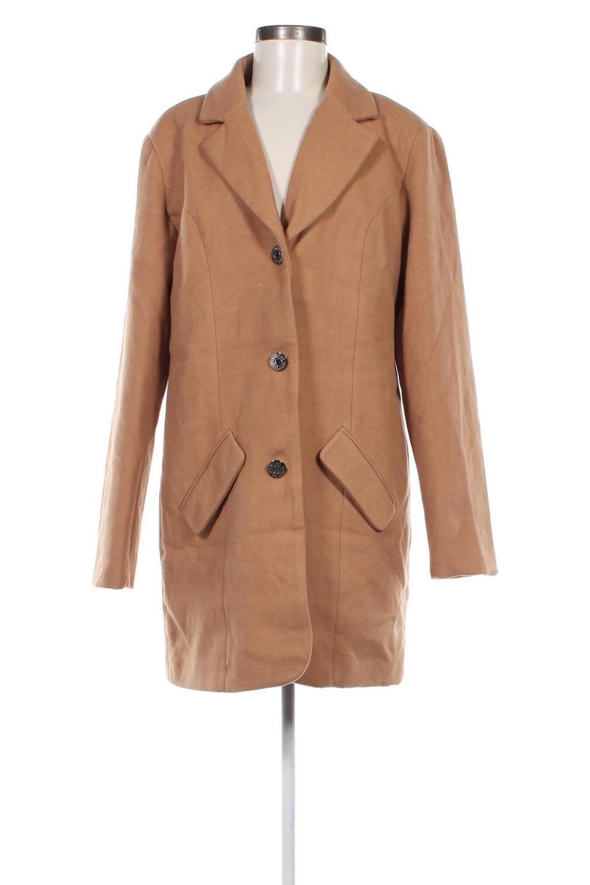 Γυναικείο παλτό Bpc Bonprix Collection, Μέγεθος M, Χρώμα Καφέ, Τιμή 41,04 €