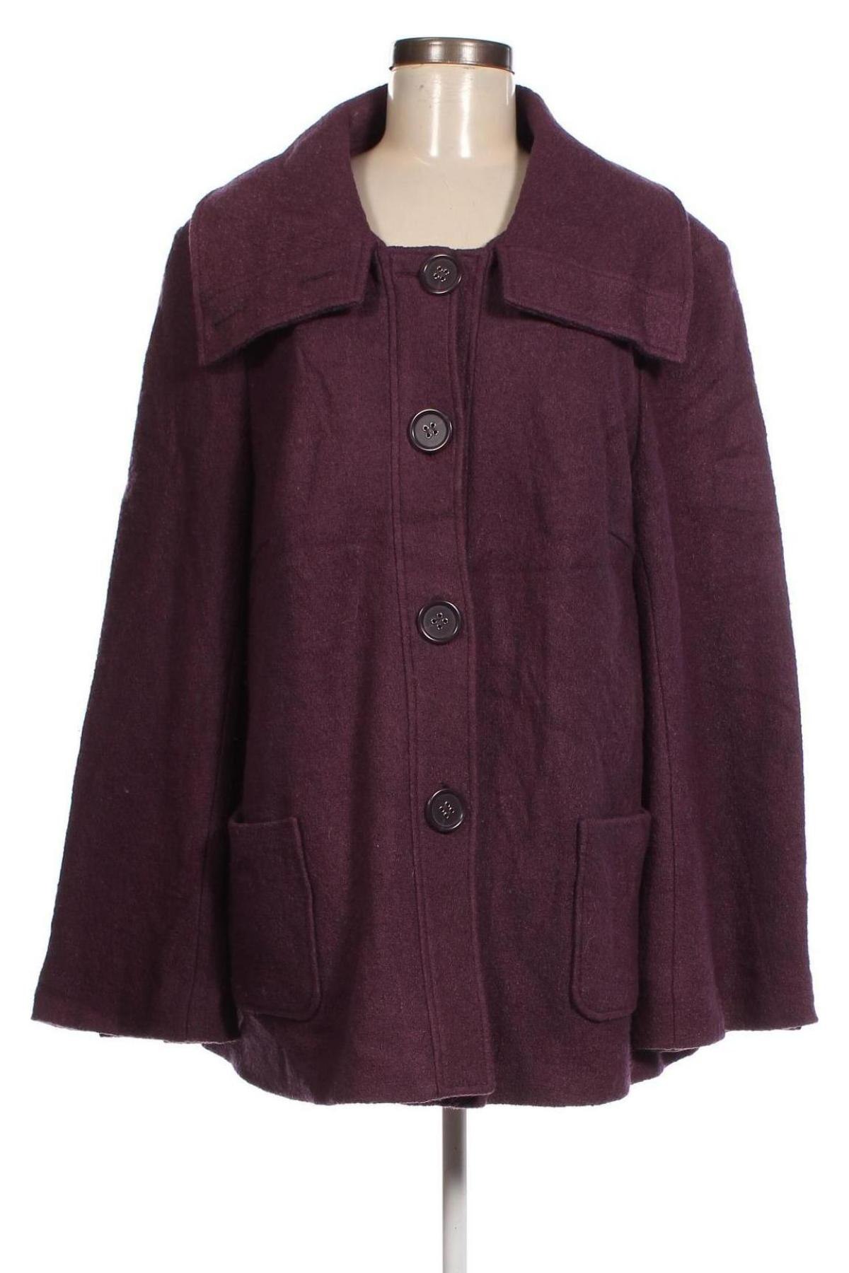 Дамско палто Canda, Размер L, Цвят Лилав, Цена 69,55 лв.