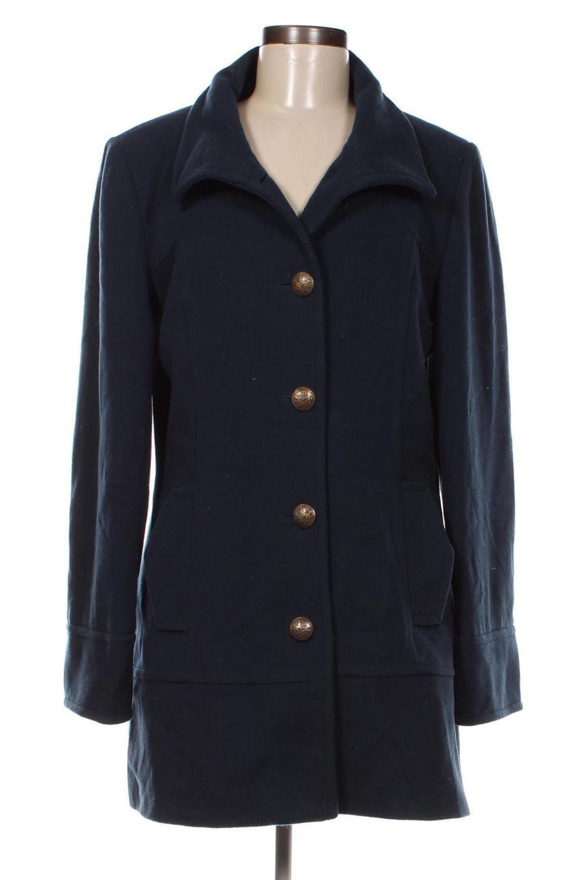 Γυναικείο παλτό Canda, Μέγεθος L, Χρώμα Μπλέ, Τιμή 43,02 €
