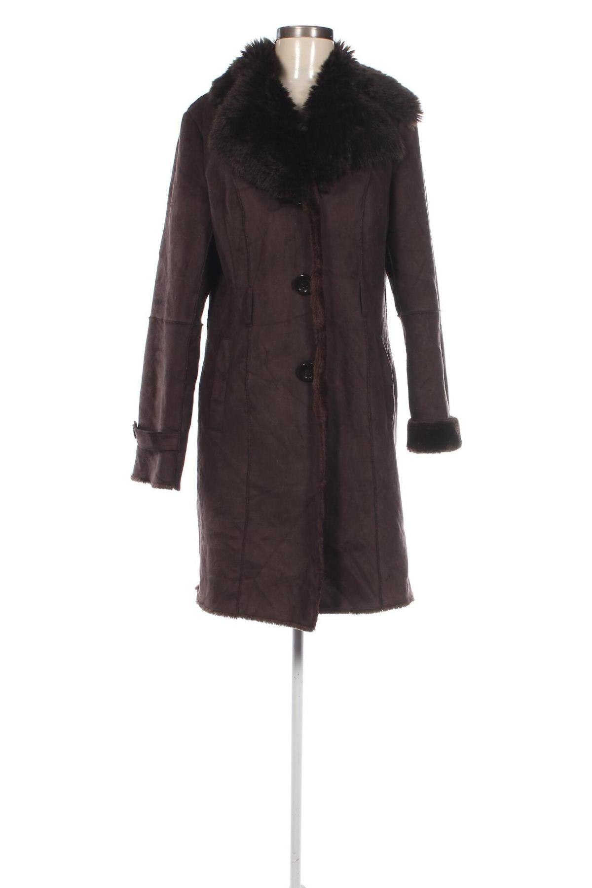 Дамско палто Canda, Размер L, Цвят Кафяв, Цена 69,55 лв.
