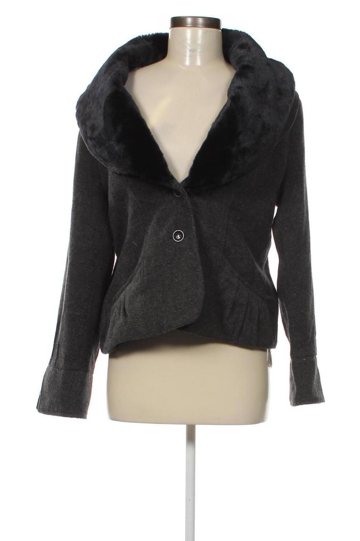 Γυναικείο παλτό Coercion, Μέγεθος L, Χρώμα Γκρί, Τιμή 39,05 €