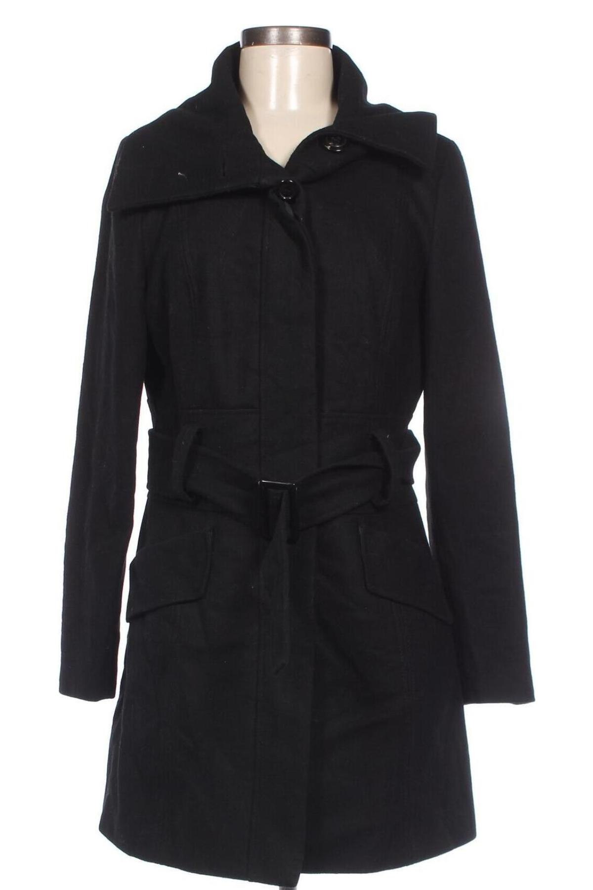 Дамско палто Cool Water, Размер M, Цвят Черен, Цена 35,20 лв.