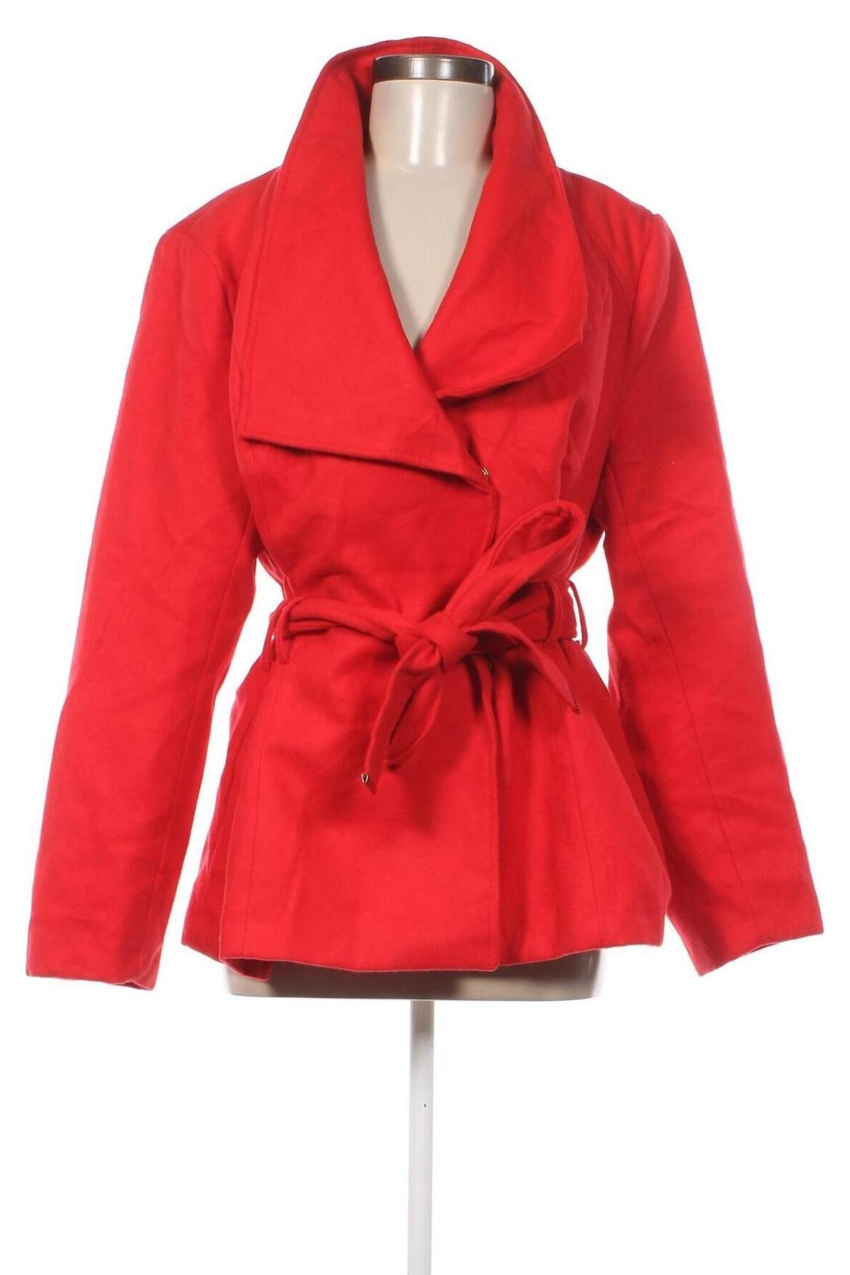 Γυναικείο παλτό Crossroads, Μέγεθος XL, Χρώμα Κόκκινο, Τιμή 26,53 €