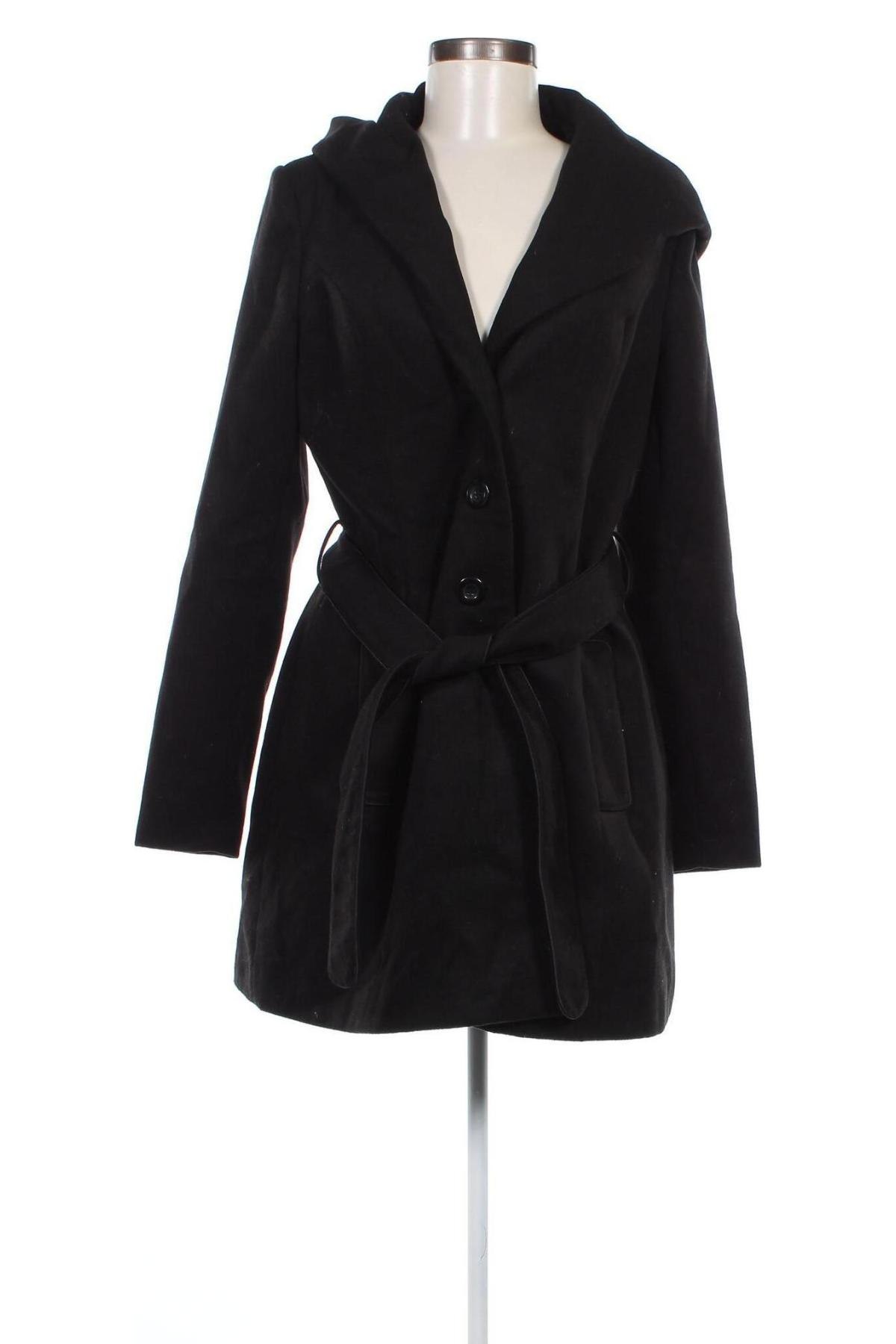 Γυναικείο παλτό Cubus, Μέγεθος M, Χρώμα Μαύρο, Τιμή 43,02 €