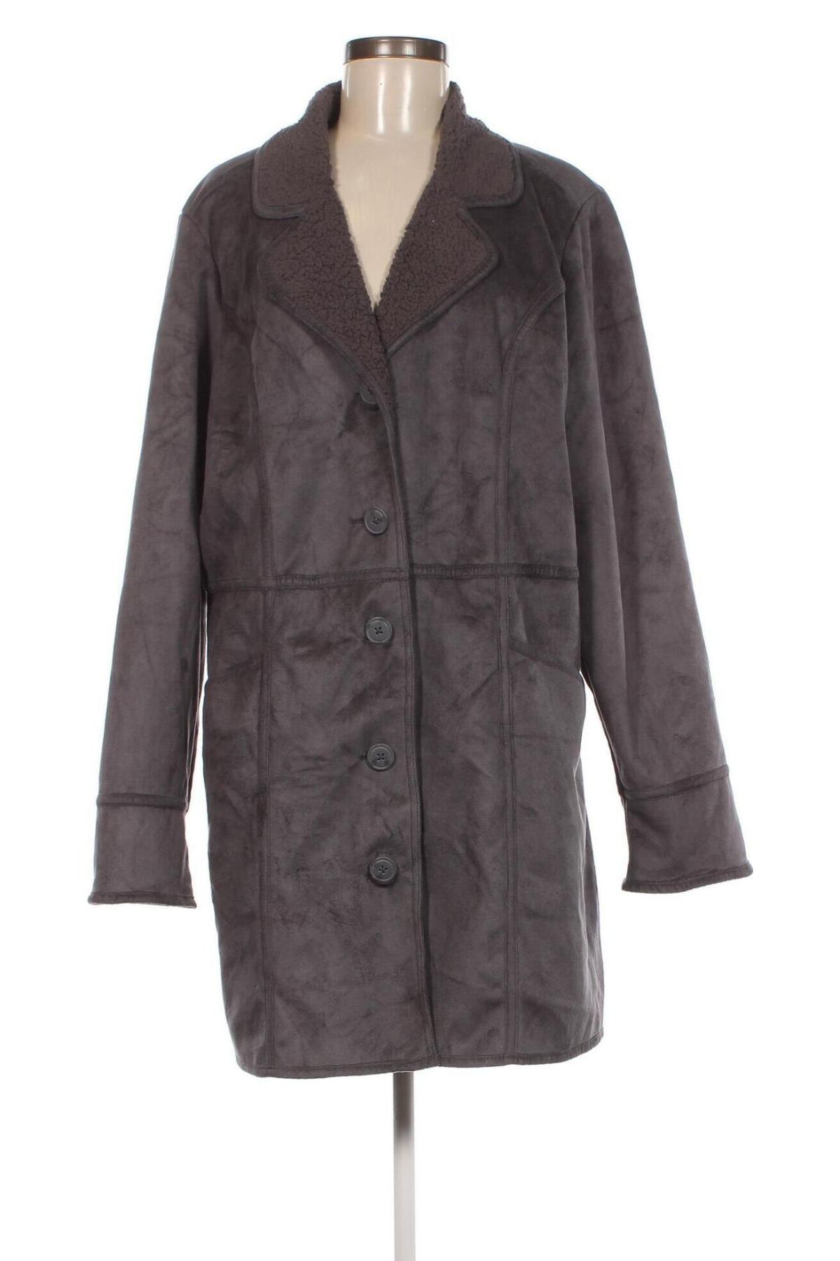 Palton de femei D&Co, Mărime L, Culoare Gri, Preț 228,78 Lei