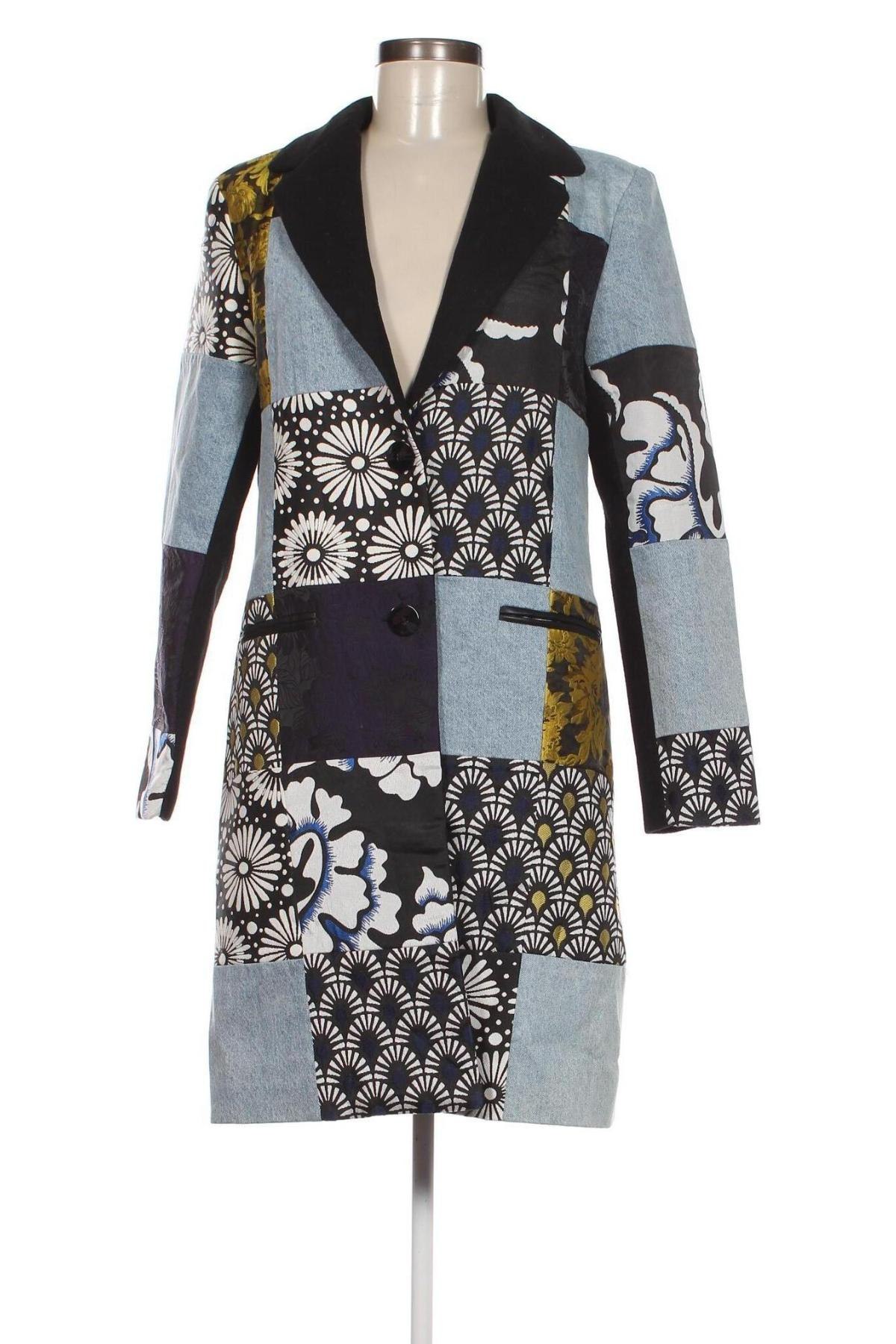Γυναικείο παλτό Desigual, Μέγεθος M, Χρώμα Πολύχρωμο, Τιμή 81,84 €