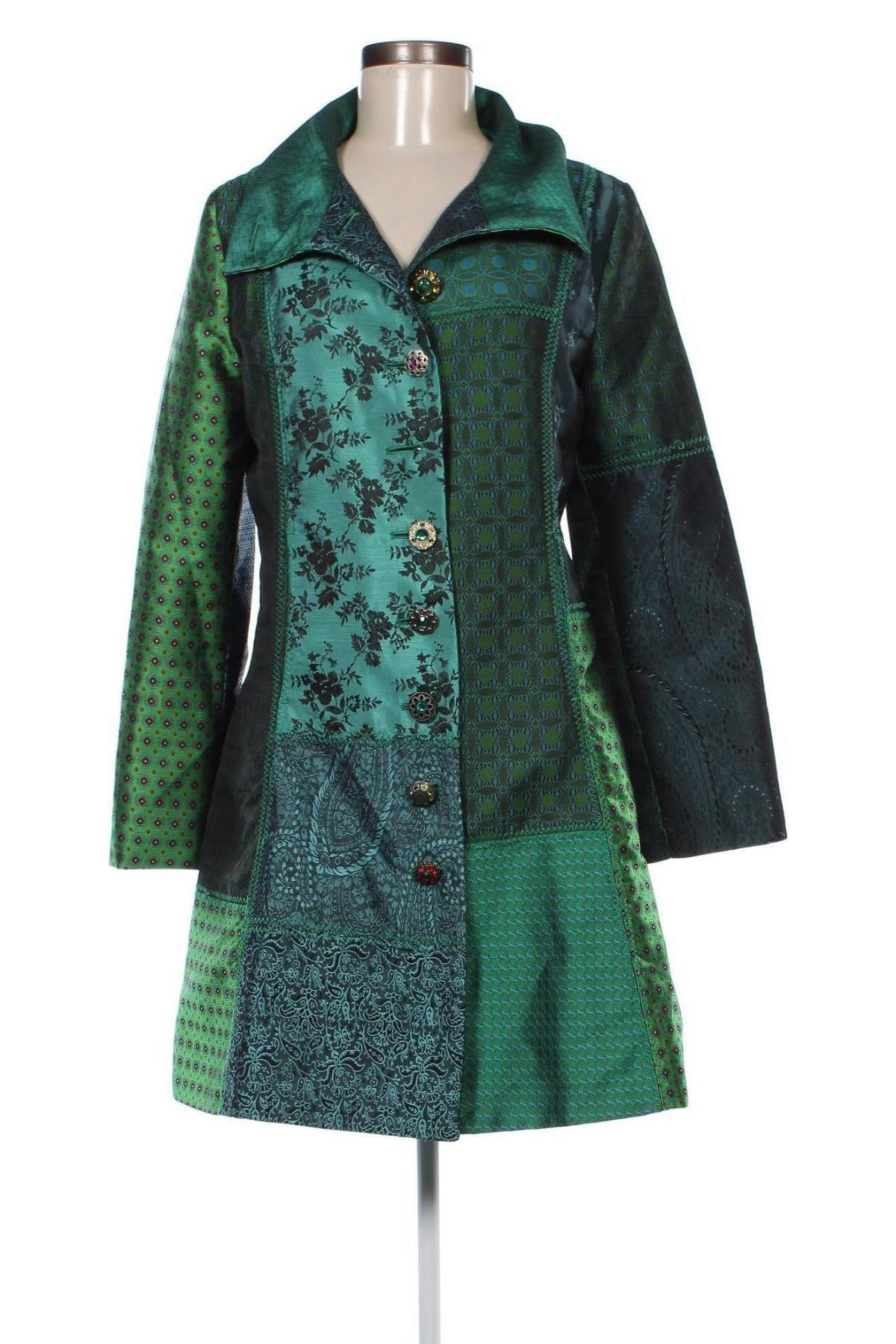 Γυναικείο παλτό Desigual, Μέγεθος L, Χρώμα Πολύχρωμο, Τιμή 50,72 €