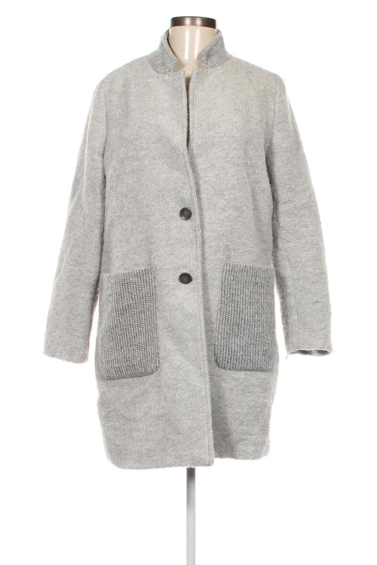 Γυναικείο παλτό Edc By Esprit, Μέγεθος L, Χρώμα Γκρί, Τιμή 28,95 €