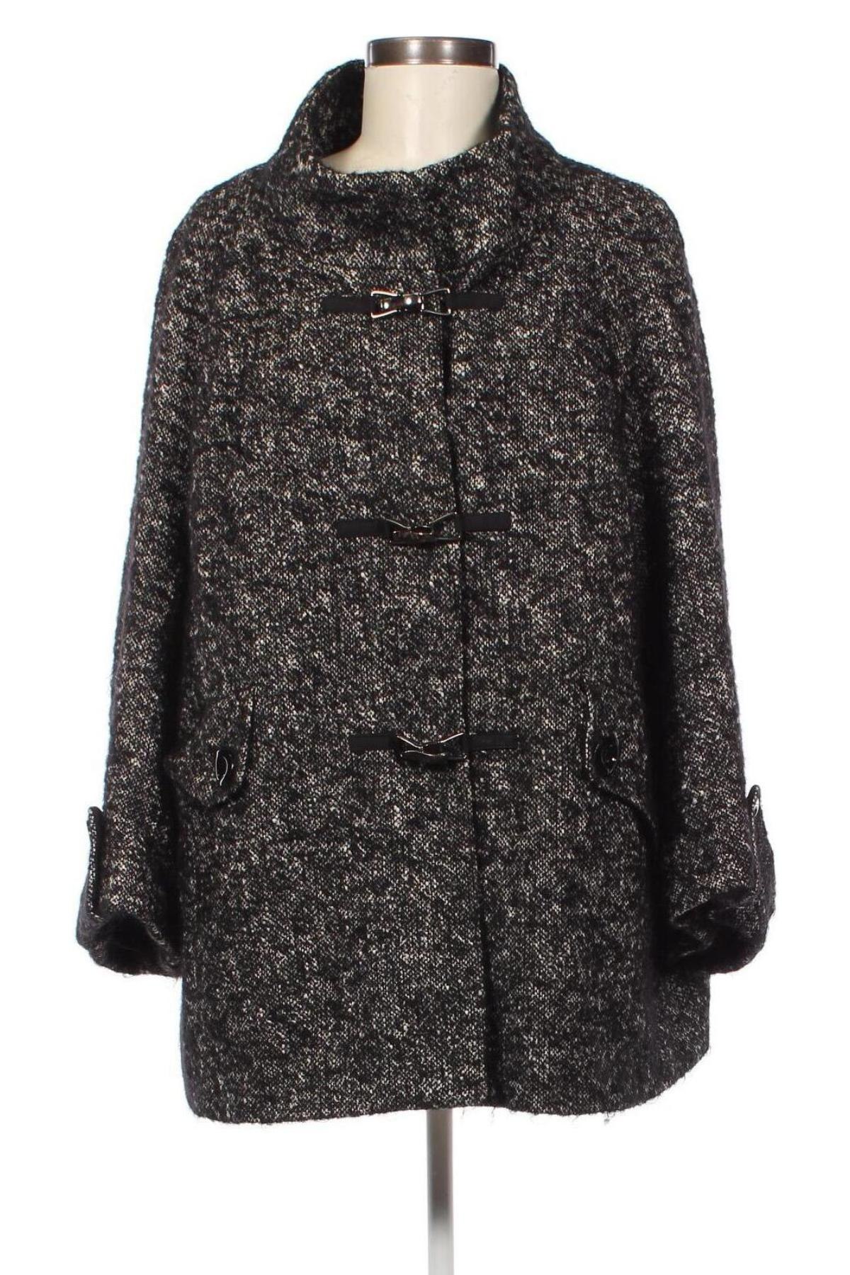 Γυναικείο παλτό Elena Miro, Μέγεθος XXL, Χρώμα Πολύχρωμο, Τιμή 59,75 €