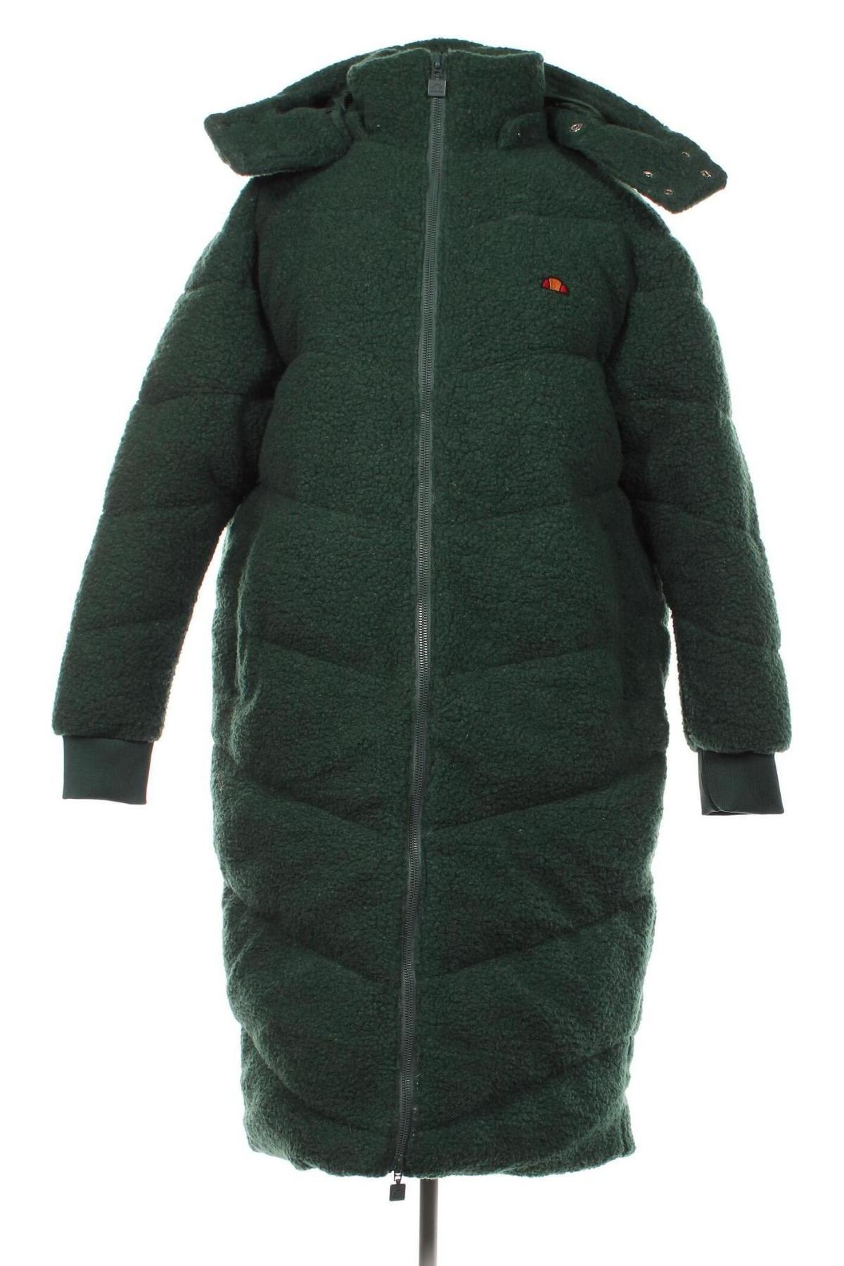 Γυναικείο παλτό Ellesse, Μέγεθος M, Χρώμα Πράσινο, Τιμή 89,16 €