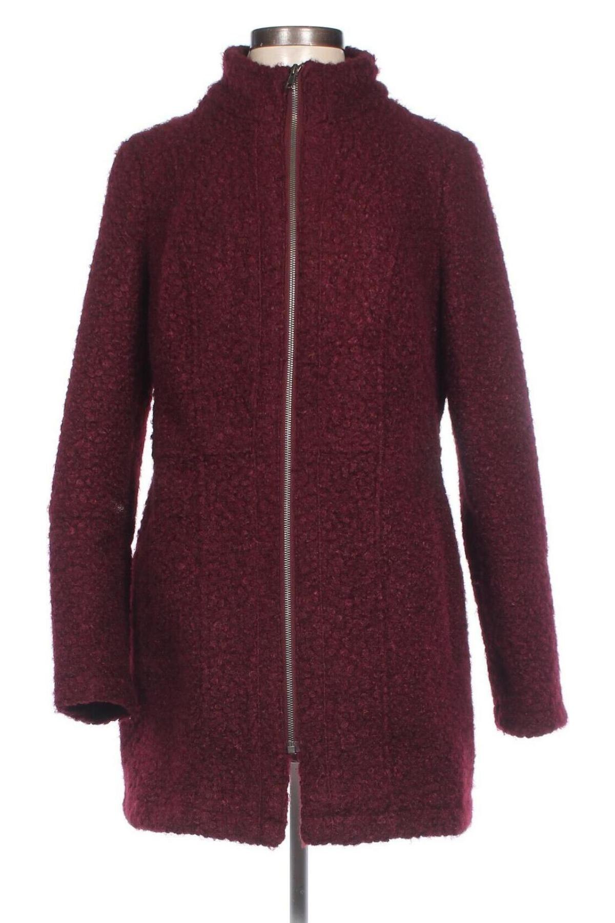 Дамско палто Esmara, Размер L, Цвят Червен, Цена 66,34 лв.