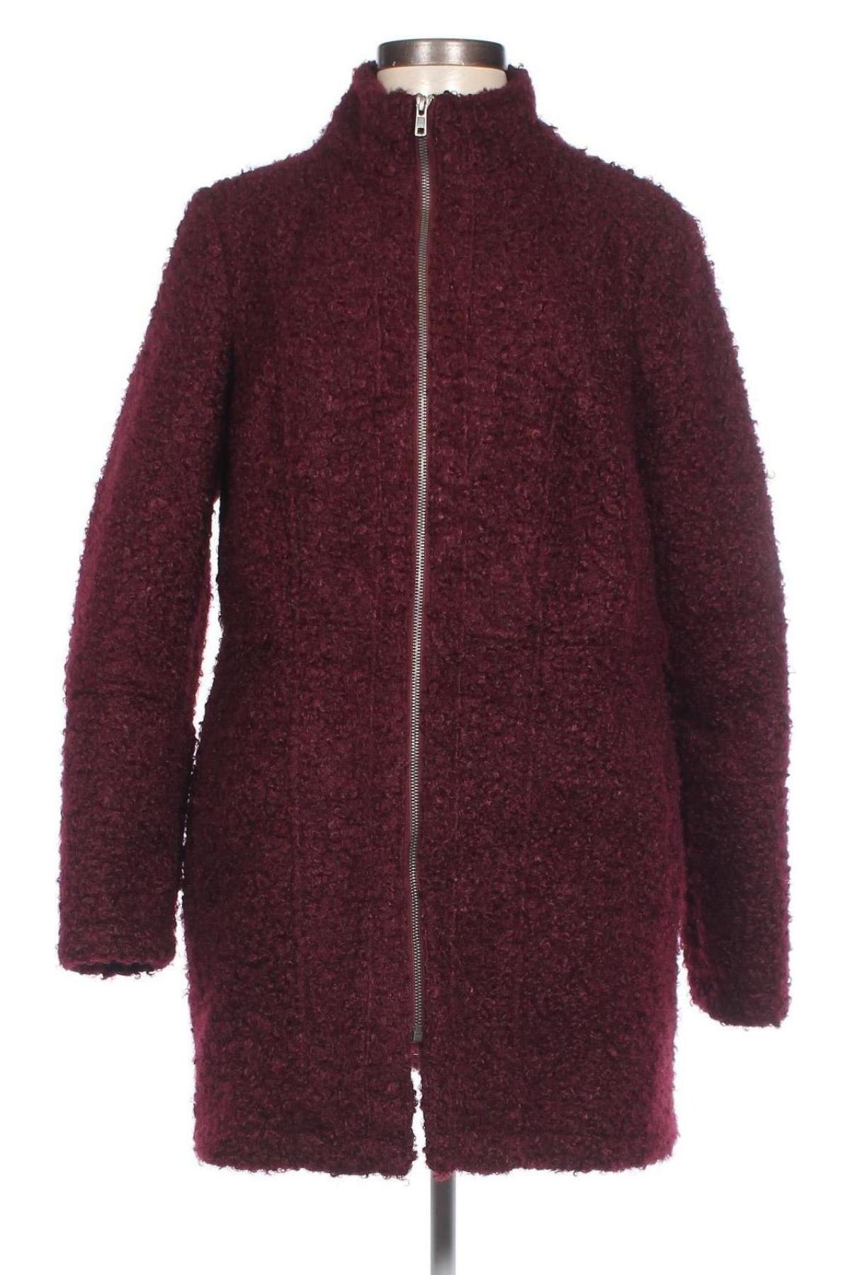 Дамско палто Esmara, Размер L, Цвят Червен, Цена 32,00 лв.