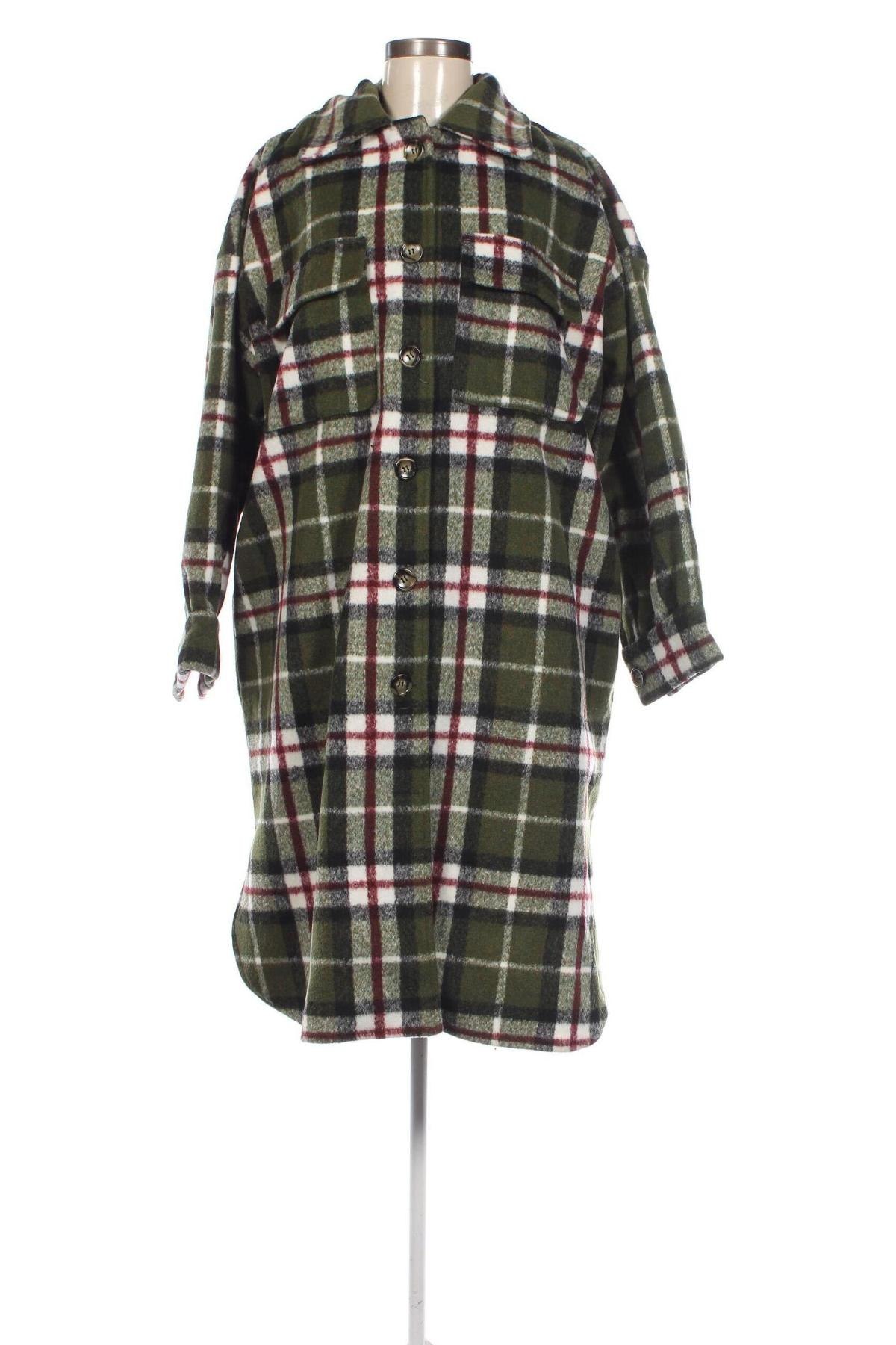 Дамско палто Fashion nova, Размер L, Цвят Многоцветен, Цена 69,55 лв.
