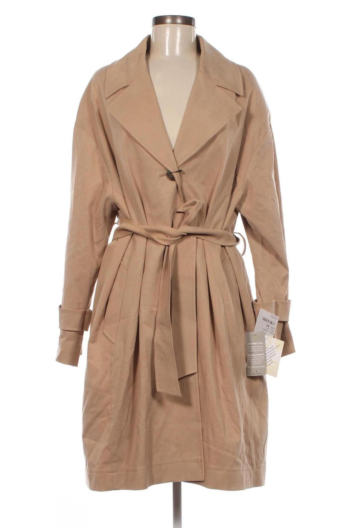 Γυναικείο παλτό Fuchs Schmitt, Μέγεθος XL, Χρώμα  Μπέζ, Τιμή 134,54 €
