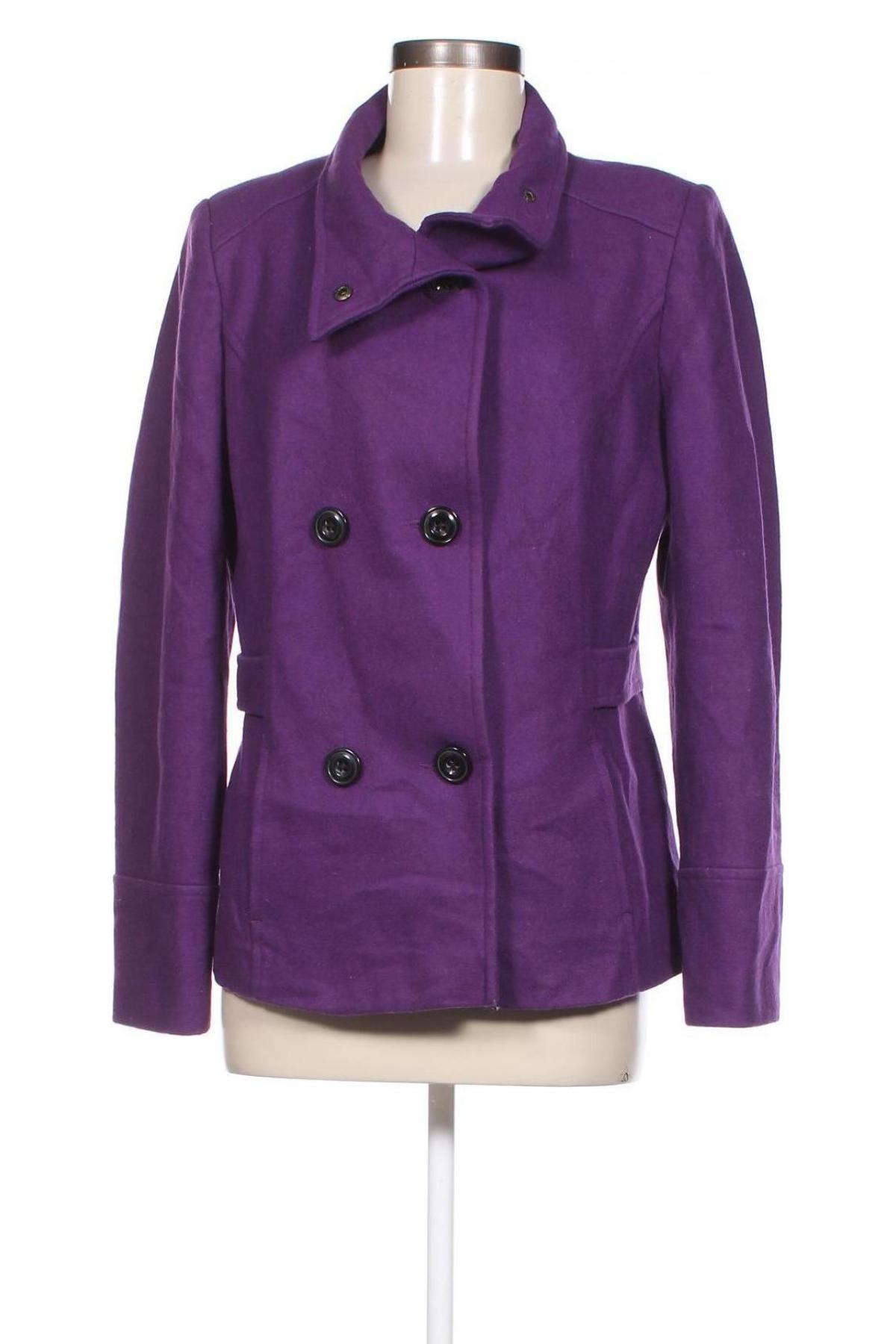 Дамско палто George, Размер L, Цвят Лилав, Цена 69,55 лв.