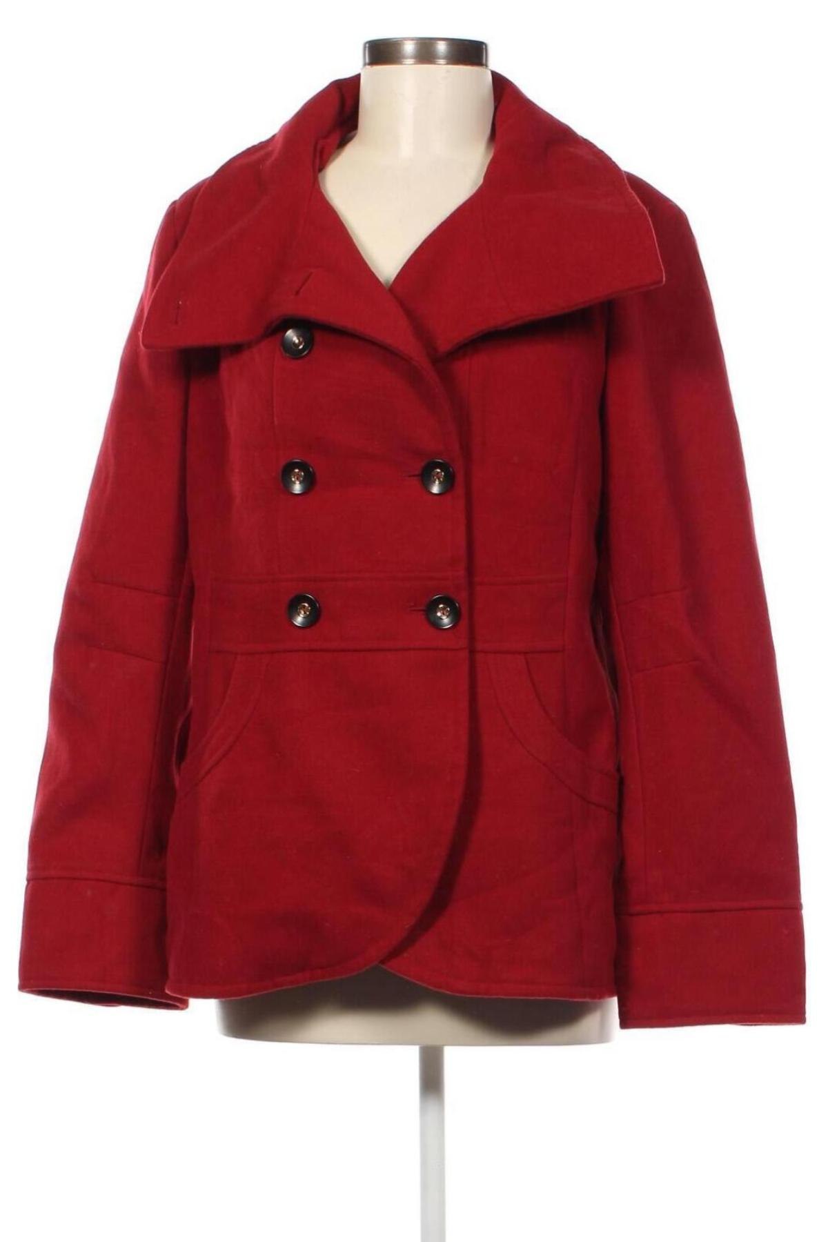 Γυναικείο παλτό George, Μέγεθος L, Χρώμα Κόκκινο, Τιμή 41,04 €