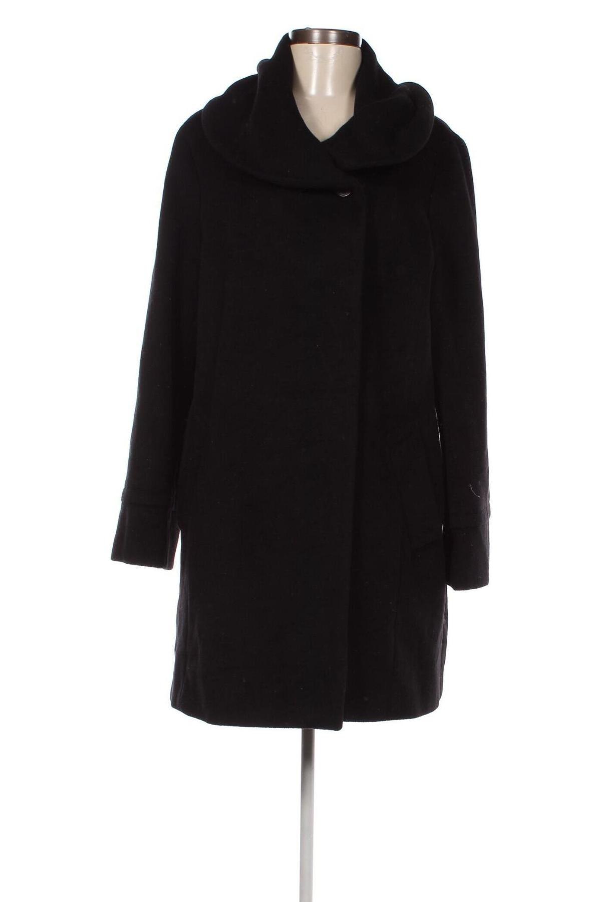 Дамско палто Gerard Darel, Размер XL, Цвят Черен, Цена 118,30 лв.