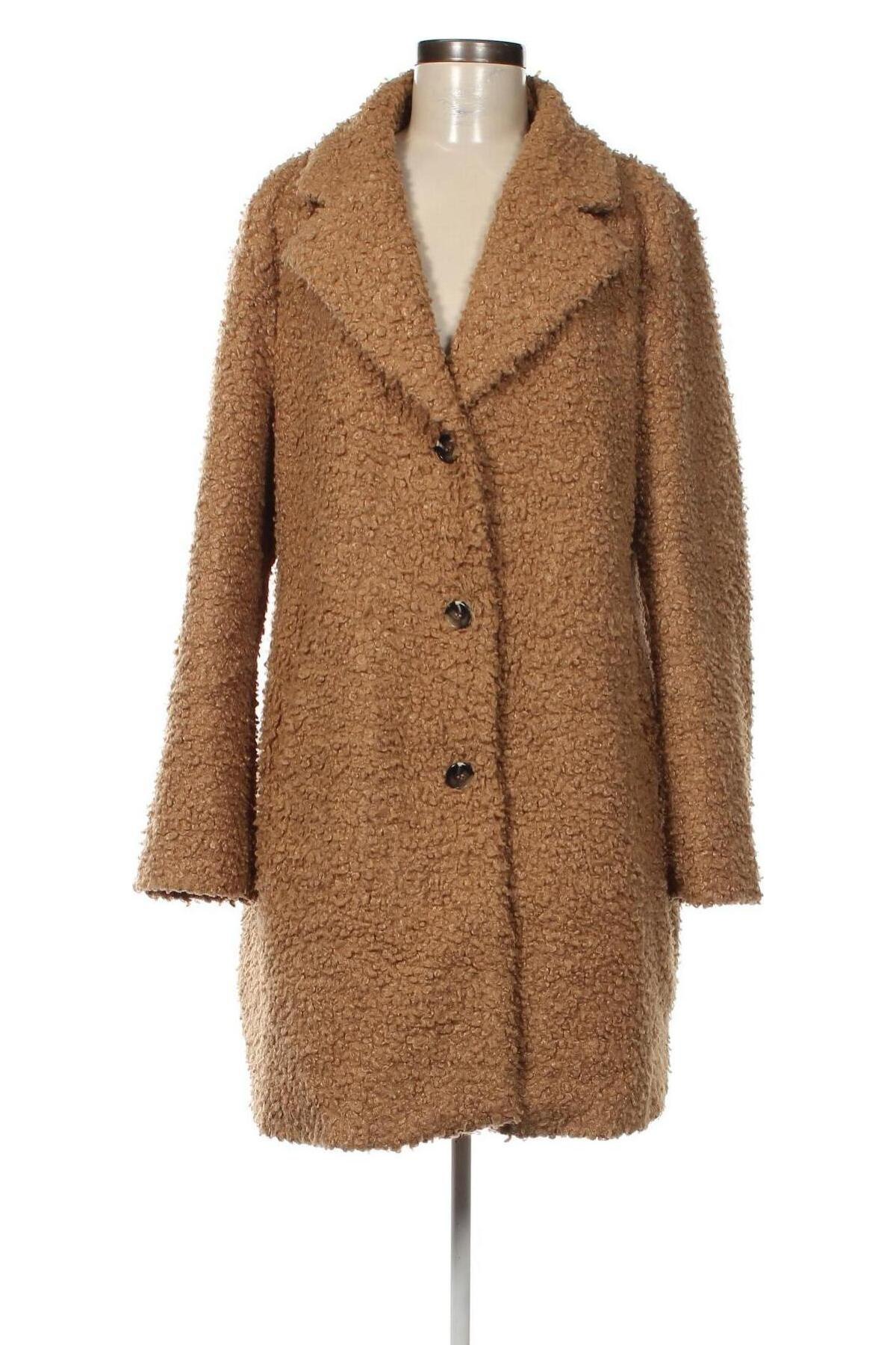 Γυναικείο παλτό Gerry Weber, Μέγεθος L, Χρώμα  Μπέζ, Τιμή 34,58 €