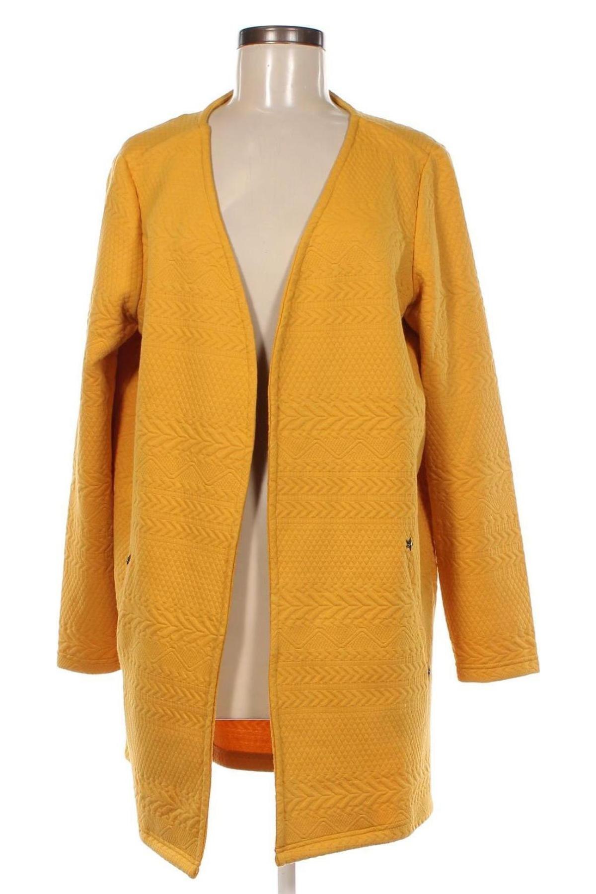 Γυναικείο παλτό Gina, Μέγεθος XL, Χρώμα Κίτρινο, Τιμή 23,75 €