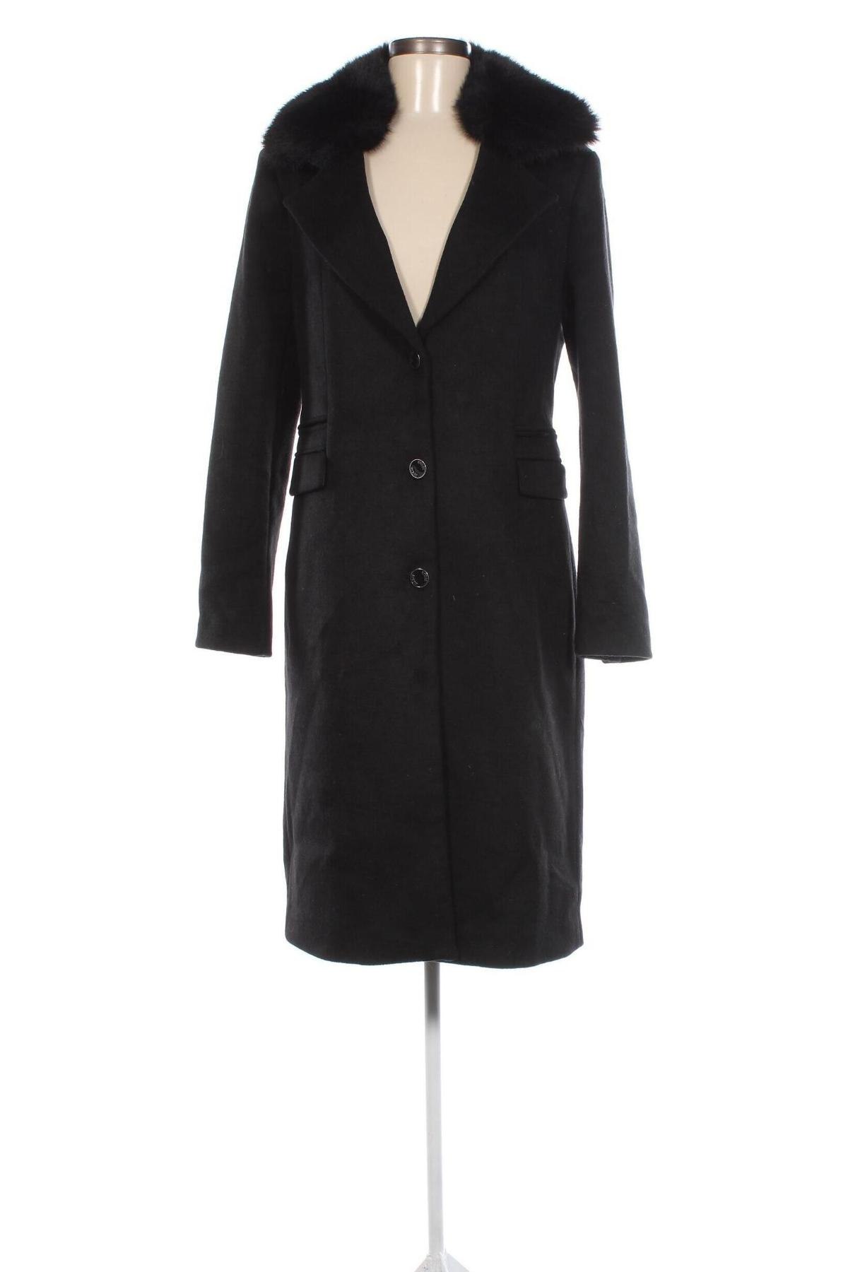 Дамско палто Guess, Размер M, Цвят Черен, Цена 239,40 лв.