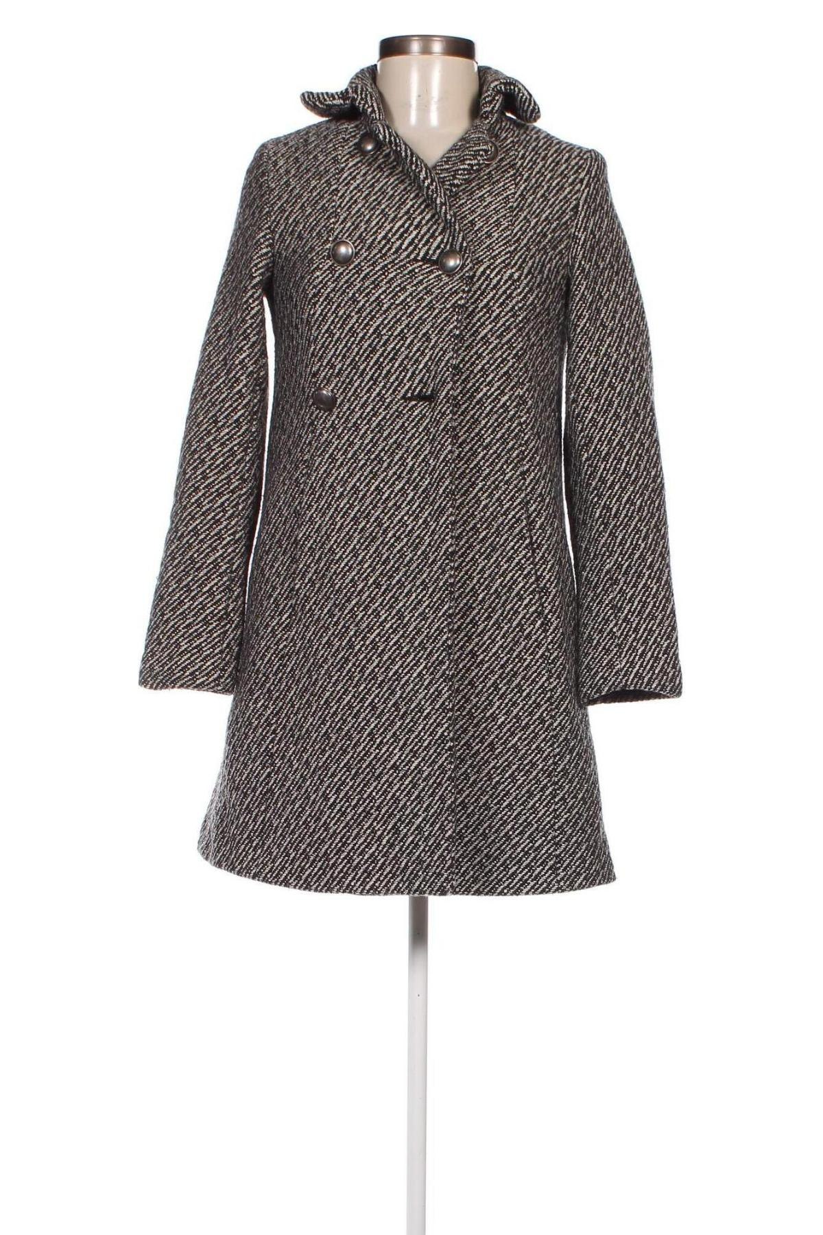 Γυναικείο παλτό H&M, Μέγεθος XS, Χρώμα Πολύχρωμο, Τιμή 41,05 €