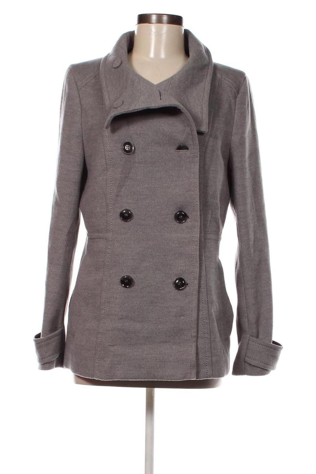 Γυναικείο παλτό H&M, Μέγεθος L, Χρώμα Γκρί, Τιμή 41,04 €