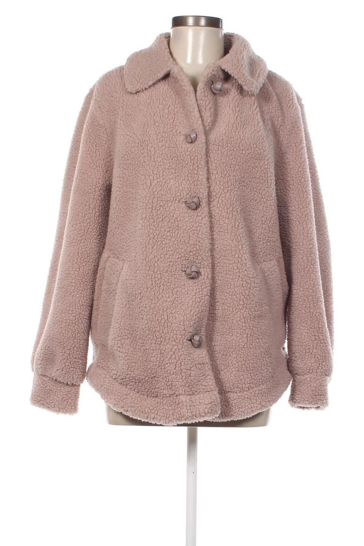 Дамско палто H&M, Размер L, Цвят Лилав, Цена 66,34 лв.